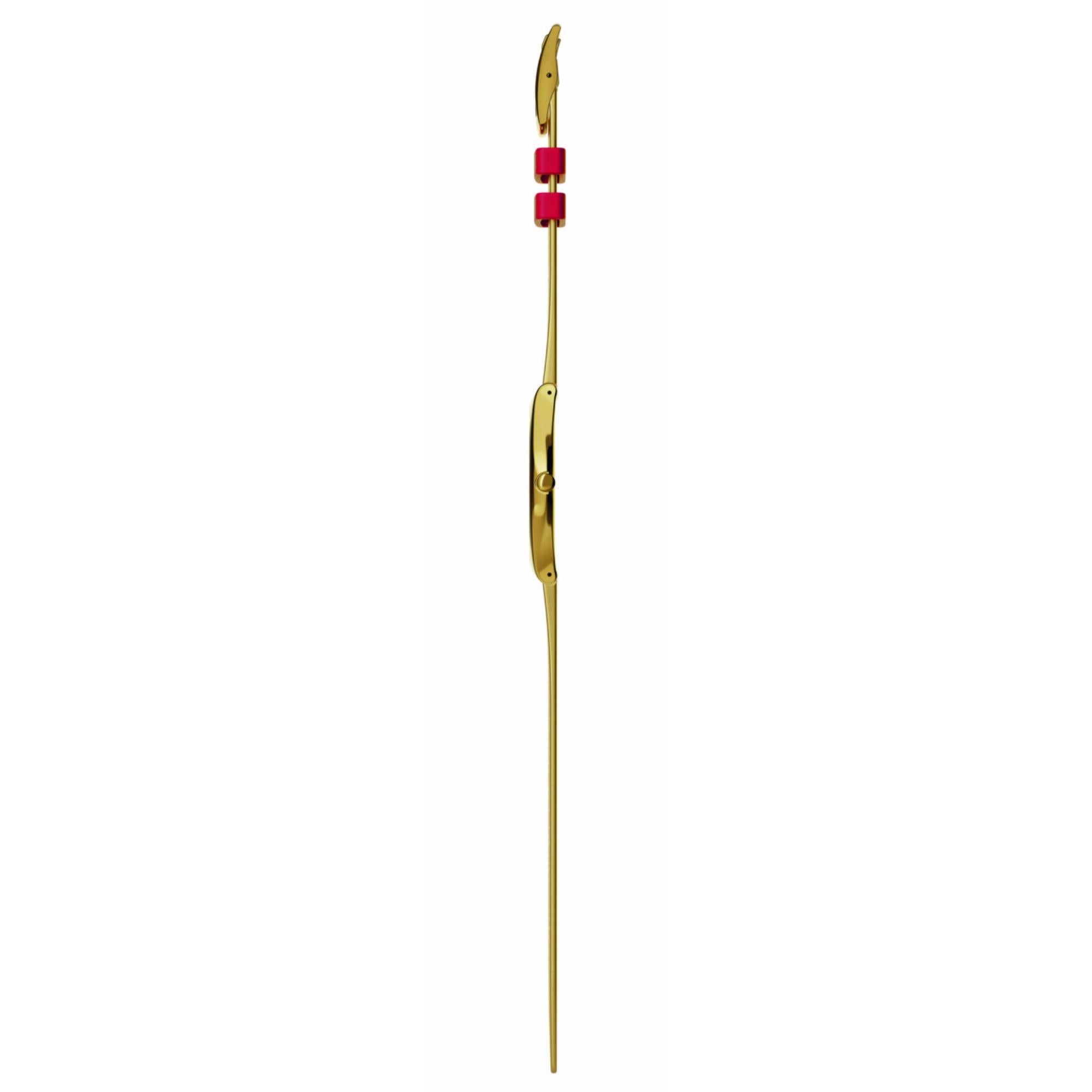 Swatch Dragon In Gold Quartz Gold Dial Gold Silicone Strap Unisex Watch SYXZ104