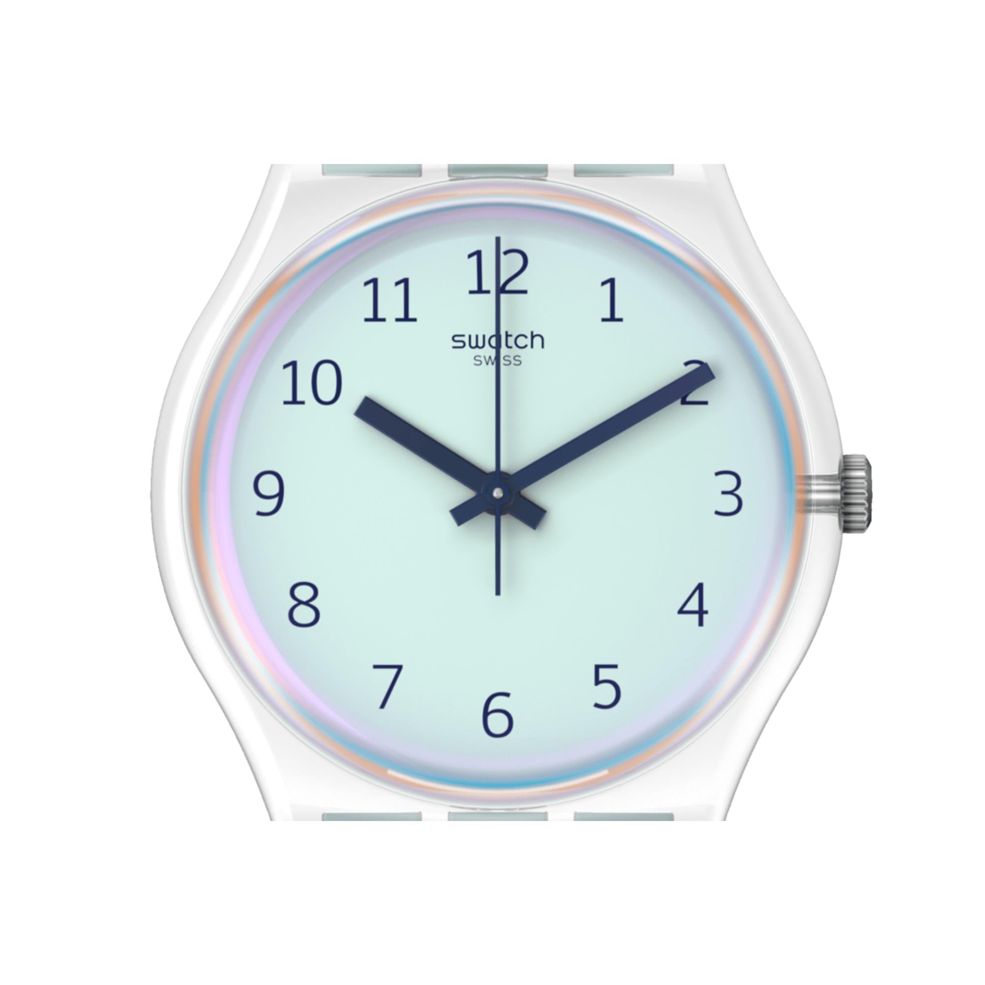Swatch SwatchPay! Ultraciel Pay! Quartz White Dial Silicone Watch SO28K110-5300