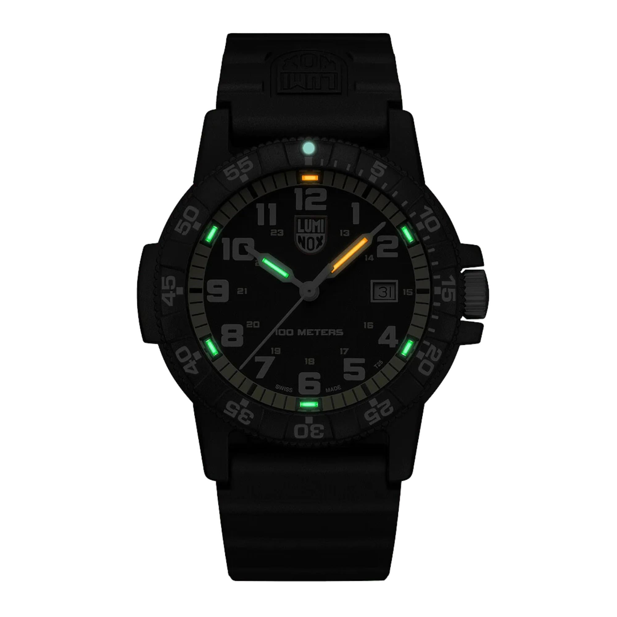 Luminox Leatherback Sea Turtle Giant Schwarzes Zifferblatt XS.0325
