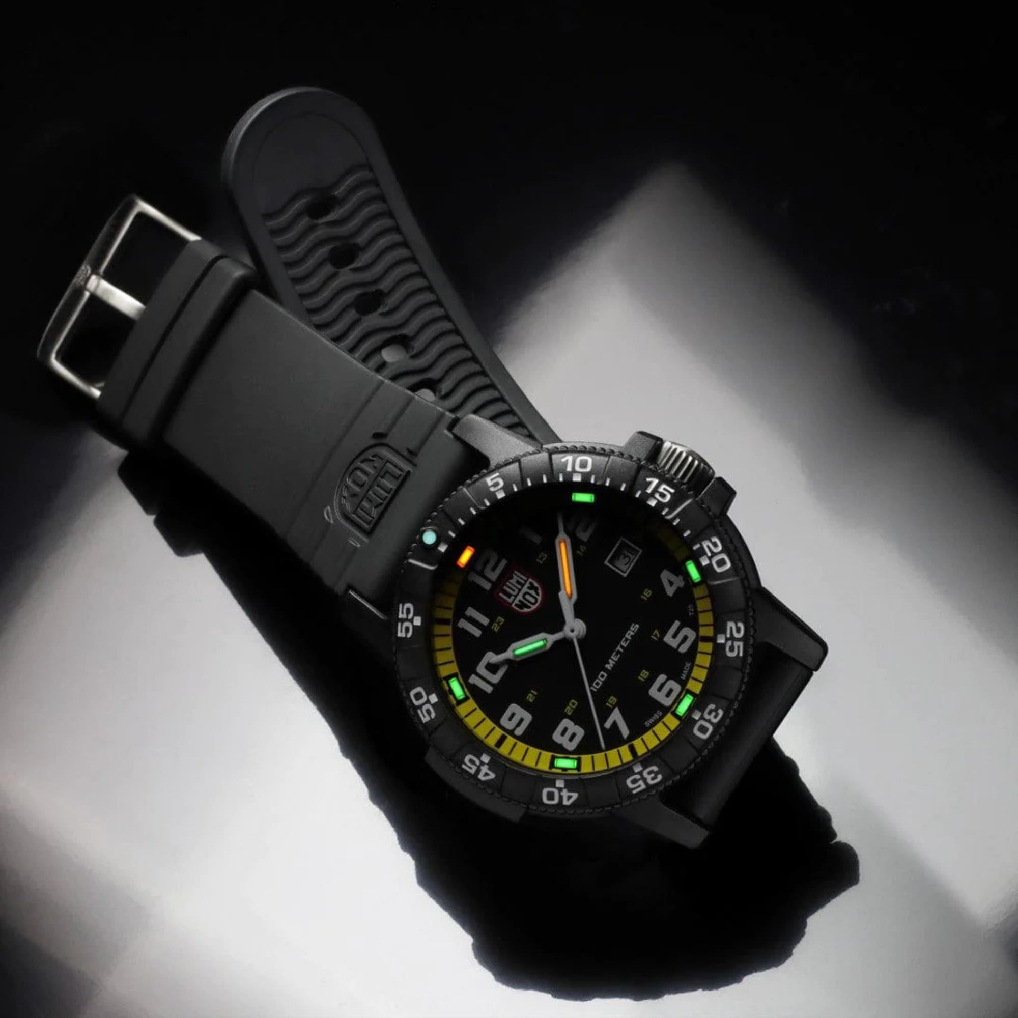Luminox Leatherback Sea Turtle Giant Schwarzes Zifferblatt XS.0325