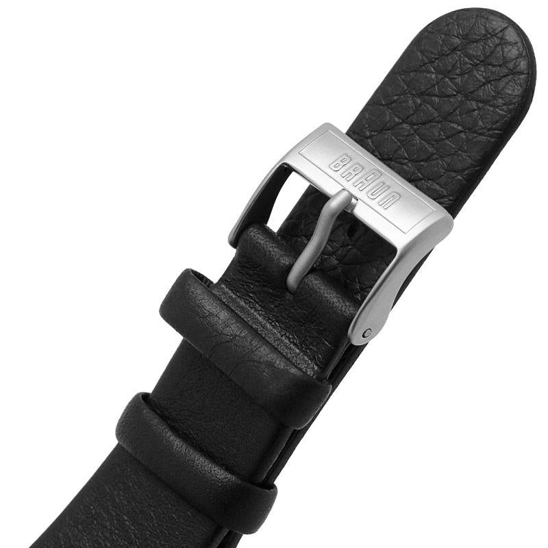 Braun Quarz Schwarzes Zifferblatt Schwarzes Lederarmband Herren Uhr AW10EVO