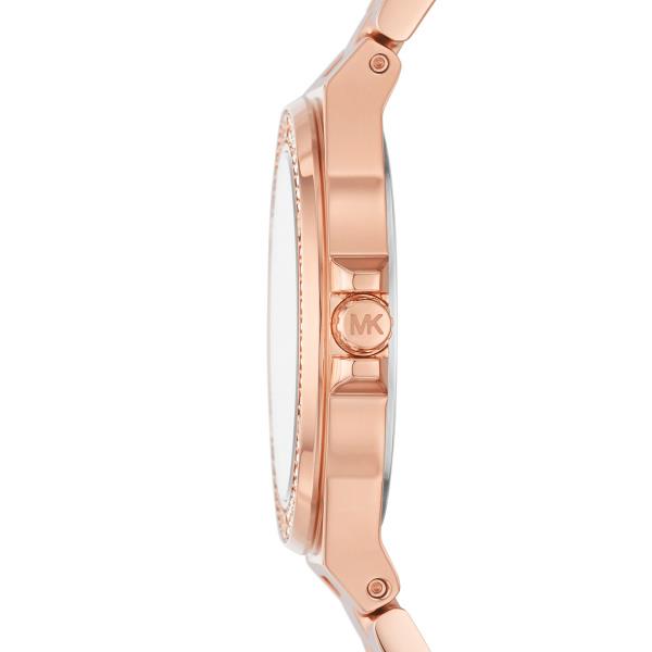 Michael Kors Mini Lennox Quartz Pearlescent Dial Steel Strap Women's Watch MK7279
