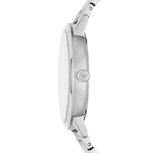 Emporio Armani Ruggero 43mm Blue Dial Steel Mens Quartz Watch AR11311