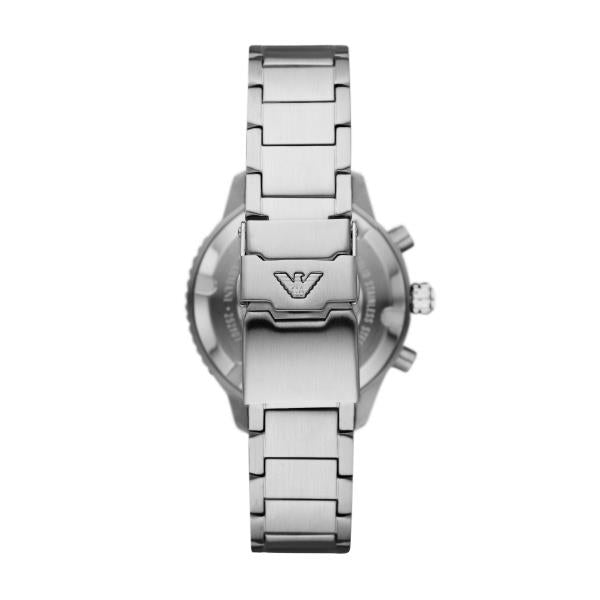 Emporio Armani Diver 43mm Chronograph Black Dial Mens Quartz Watch AR11360
