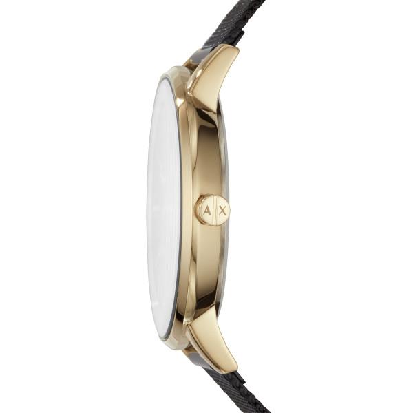 Armani Exchange Lola 36mm Black Dial Steel Ladies Quartz Watch AX5548