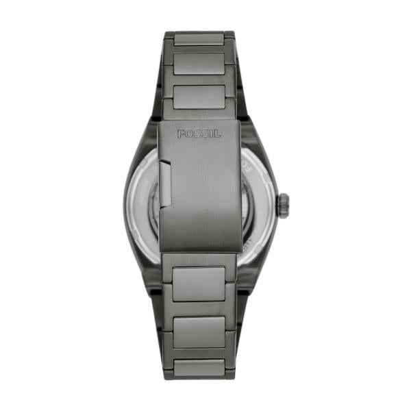 Fossil Everett 42mm Grey Dial Steel Mens Automatic Watch ME3206