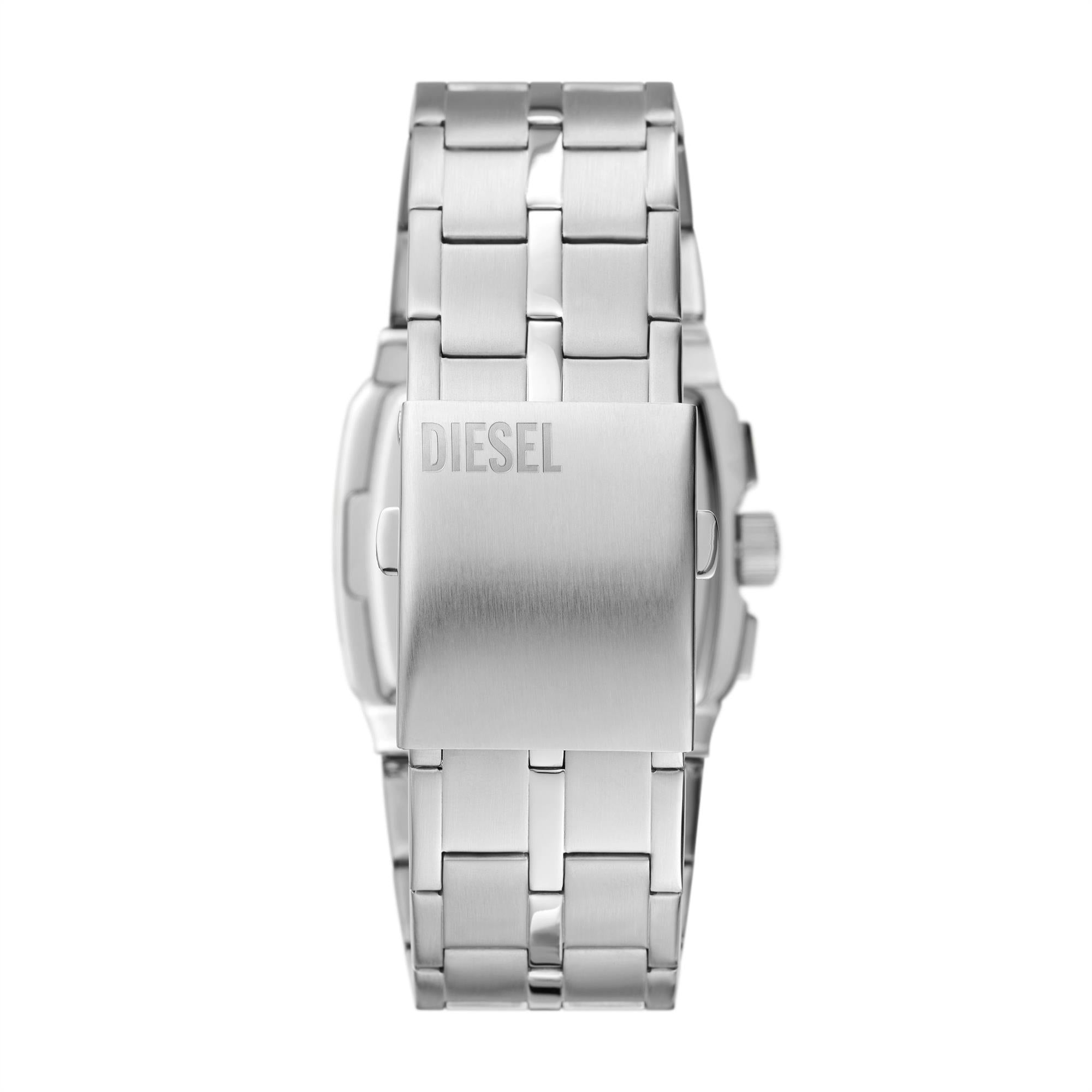 Diesel Cliffhanger 40mm Chronograph Black Dial Steel Mens Quartz Watch DZ4661