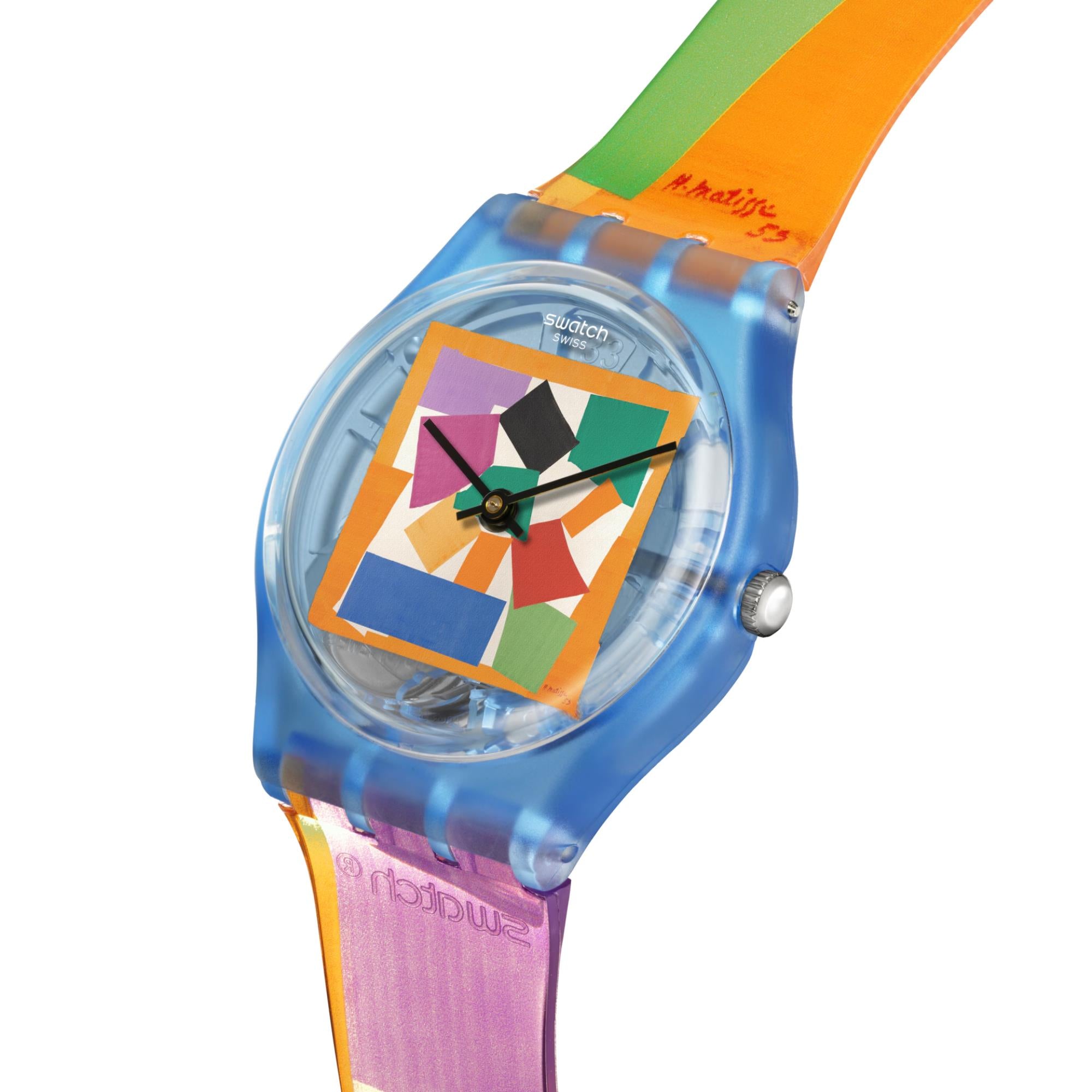 Swatch X Tate Matisse's Snail Gent Bio-Sourced Watch SO28Z127C