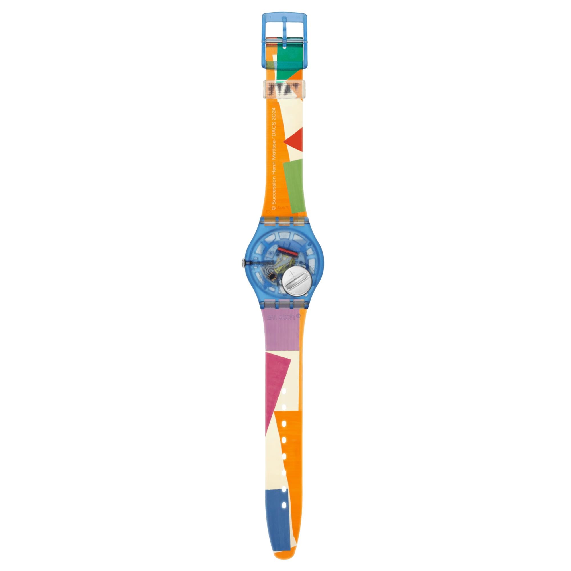 Swatch X Tate Matisse's Snail Gent Bio-Sourced Watch SO28Z127C