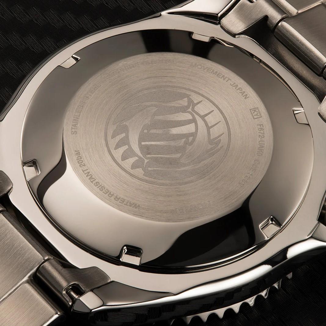Orient Triton 43mm Black Dial Steel Mens Automatic Watch RA-AC0K01B10B