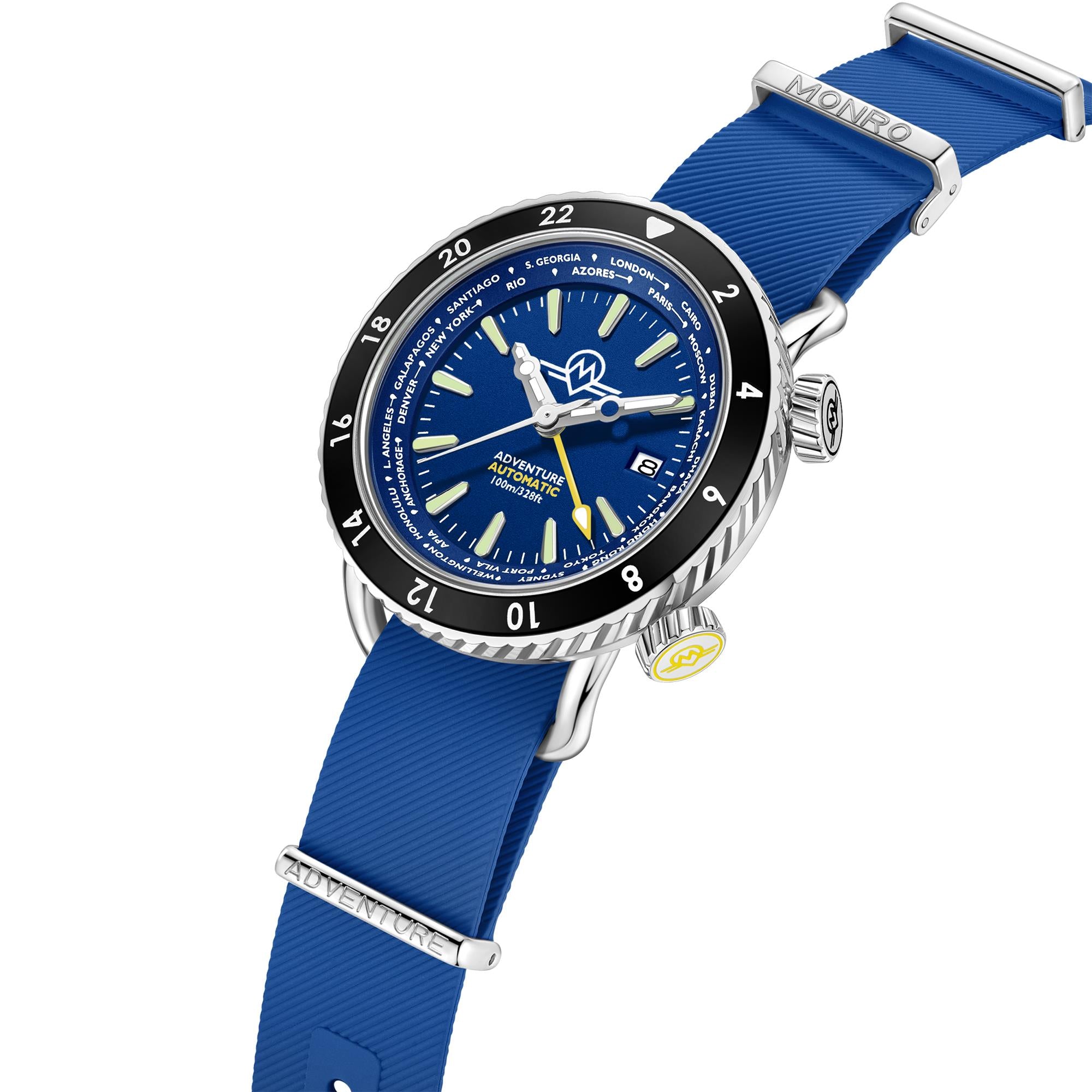 Monro Adventure Deep Sea Blue Dial Automatic Men's Watch MA-2