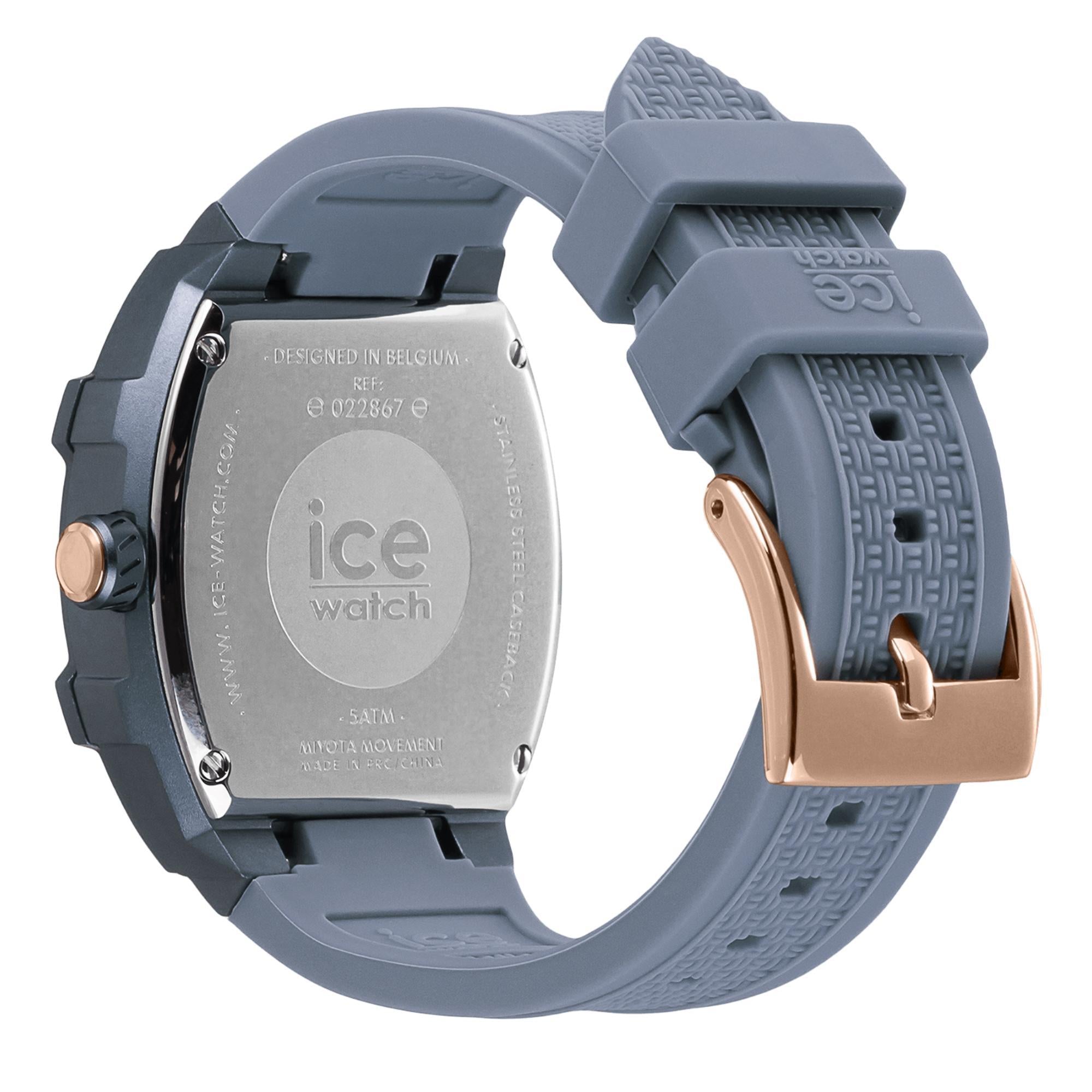 ICE Boliday Horizon Blue Dial Silicone Strap Watch 022867