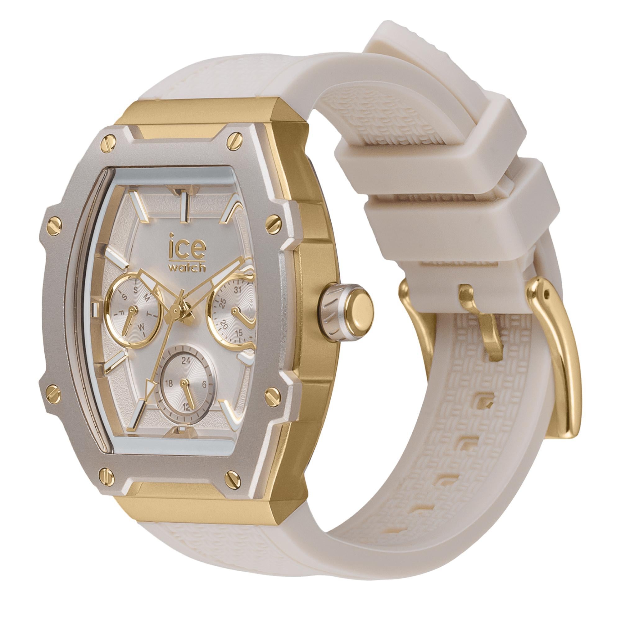 ICE Boliday Almond Skin Beige Dial Silicone Strap Watch 022869