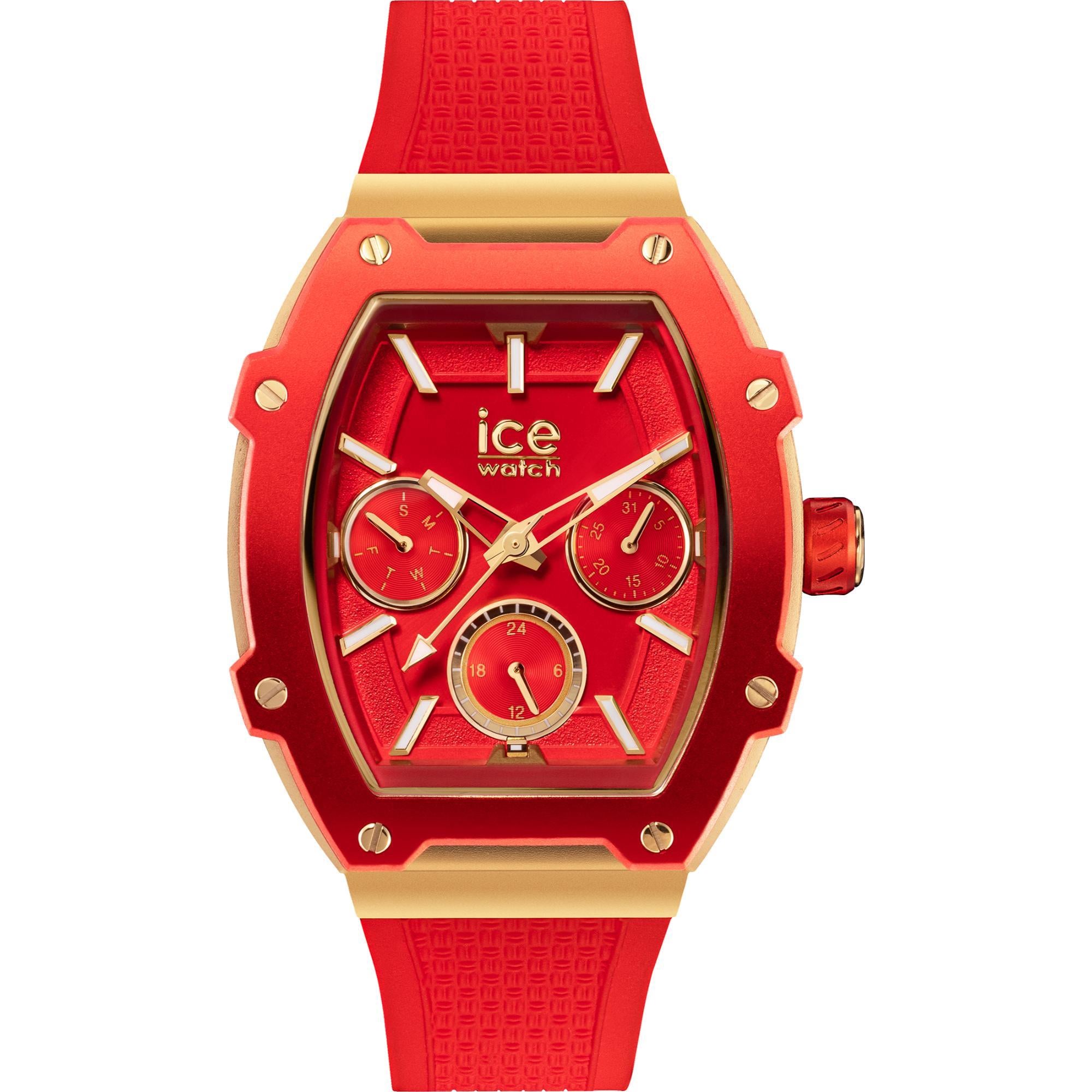 ICE Boliday Passion Red Dial Silicone Strap Unisex Watch 022870