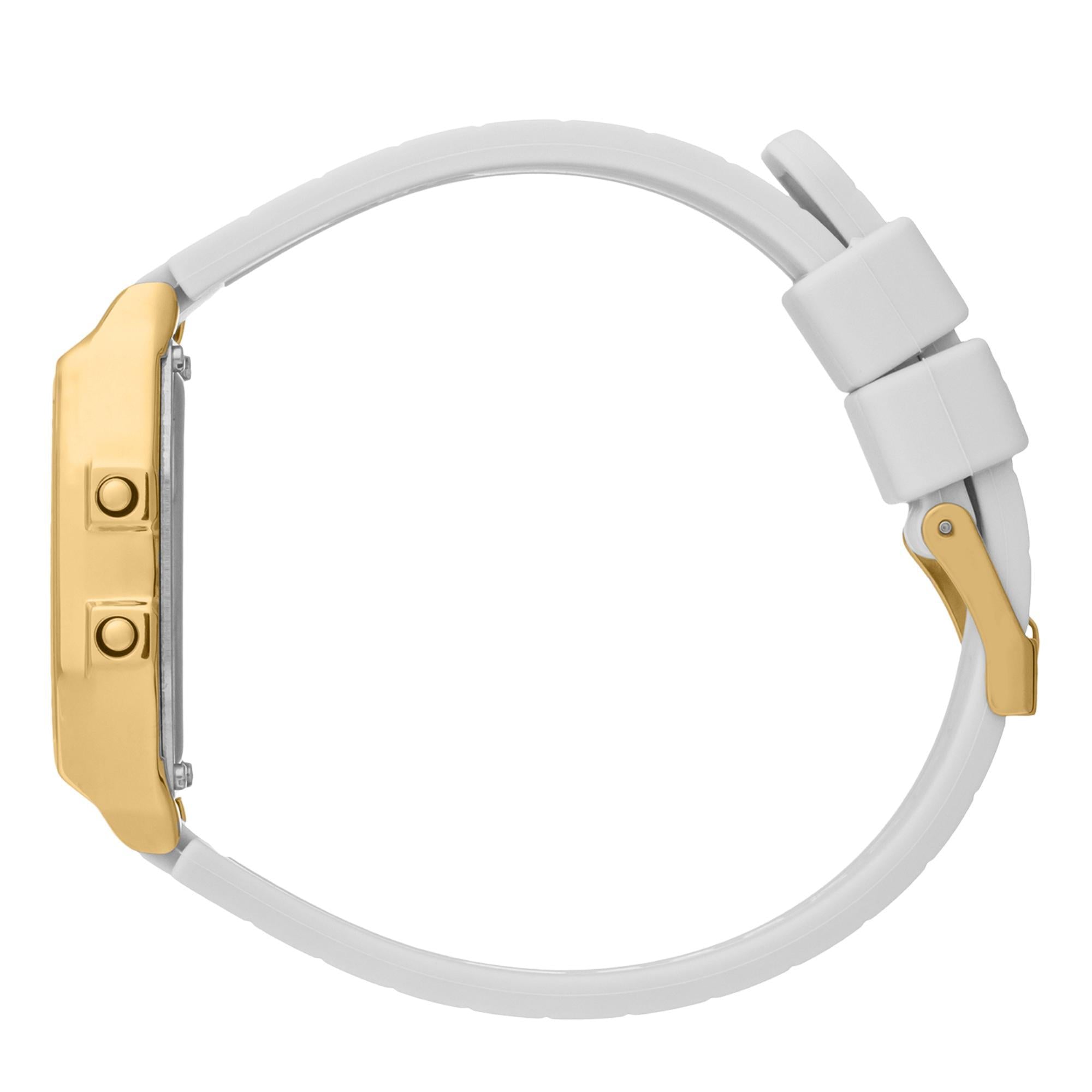 ICE Digit Retro White Digital Silicone Strap Watch 022733