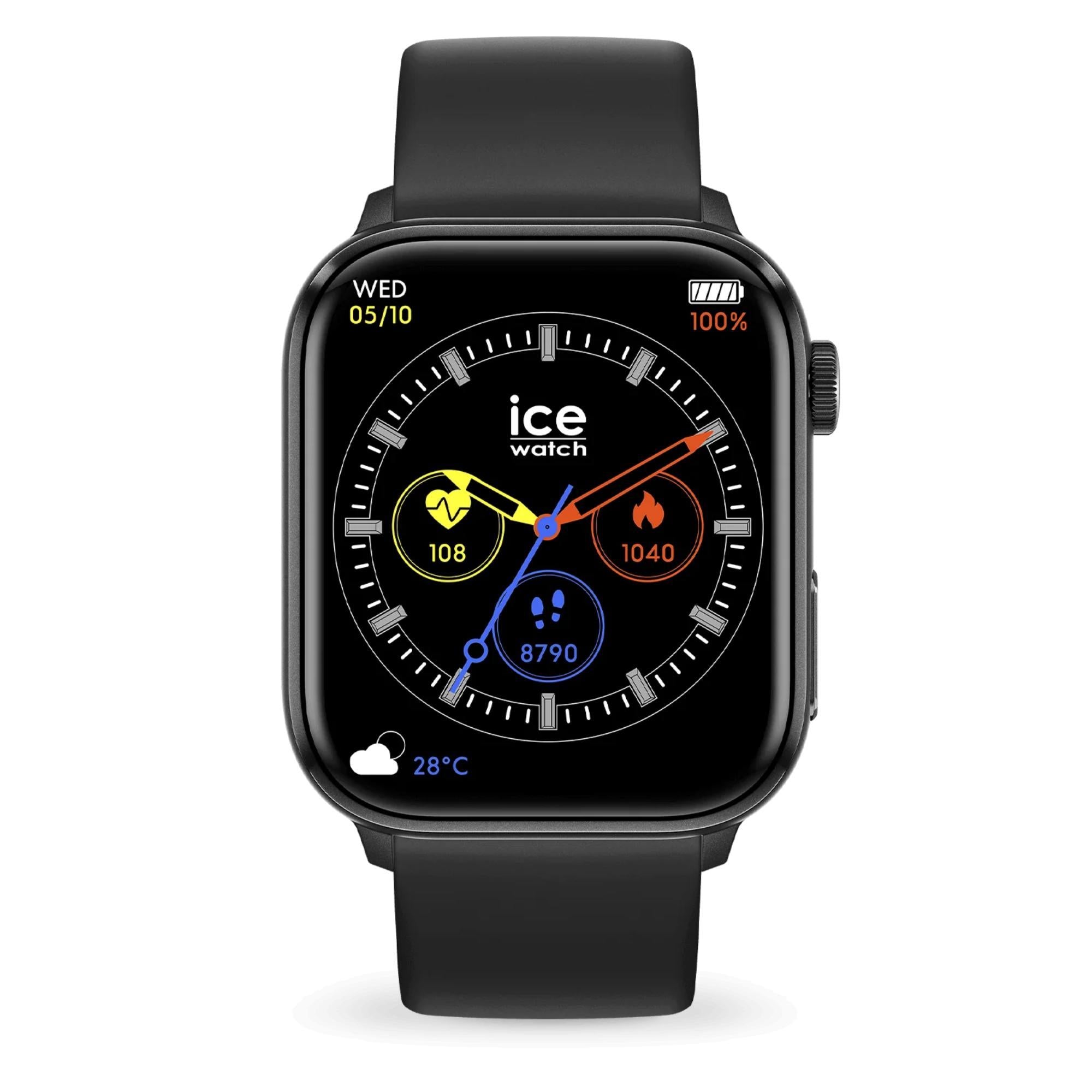 ICE Smart 2.0 Black 1.96 AMOLED Digital Watch 022535