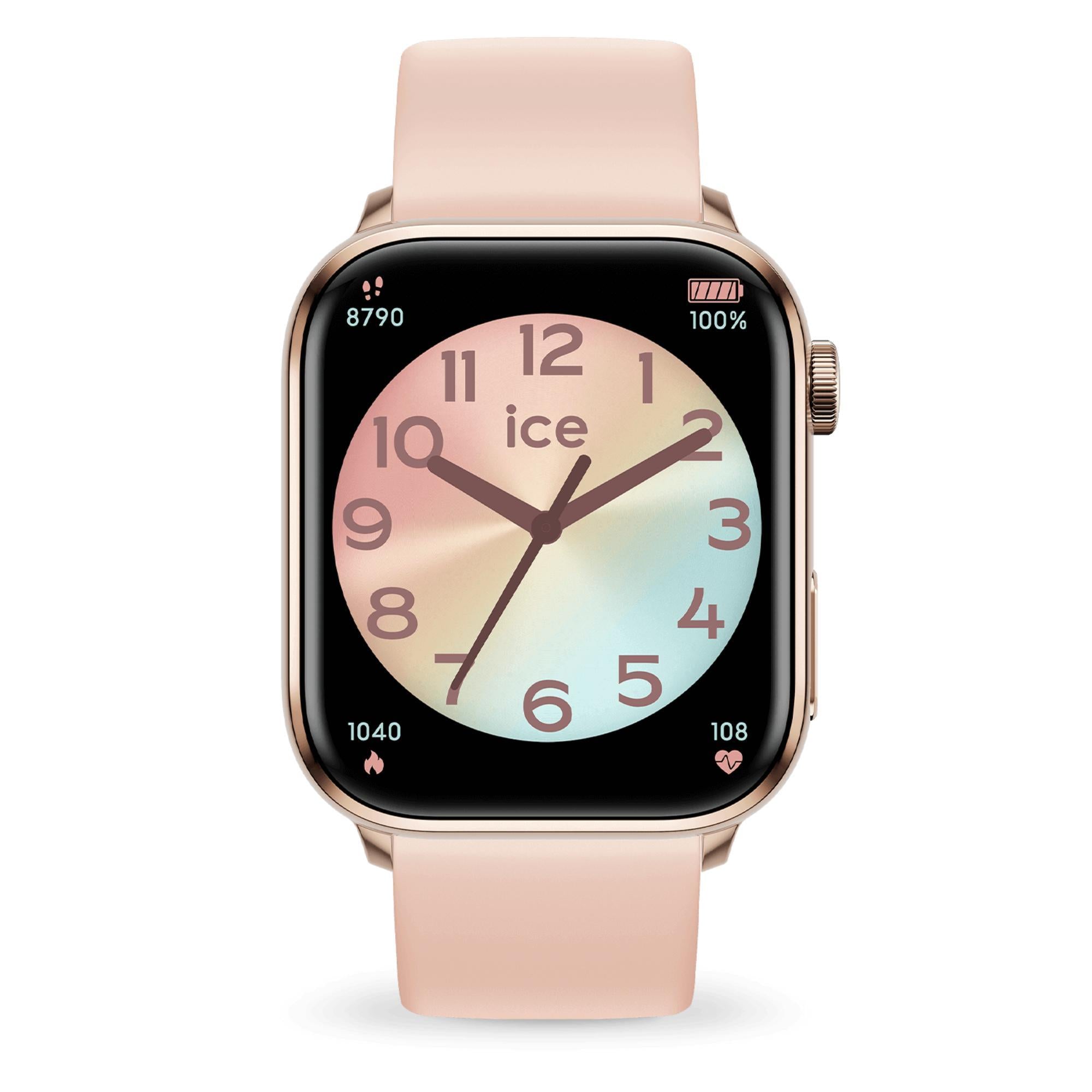 ICE Smart 2.0 Roségold Nude 1.96 AMOLED Digitaluhr 022538