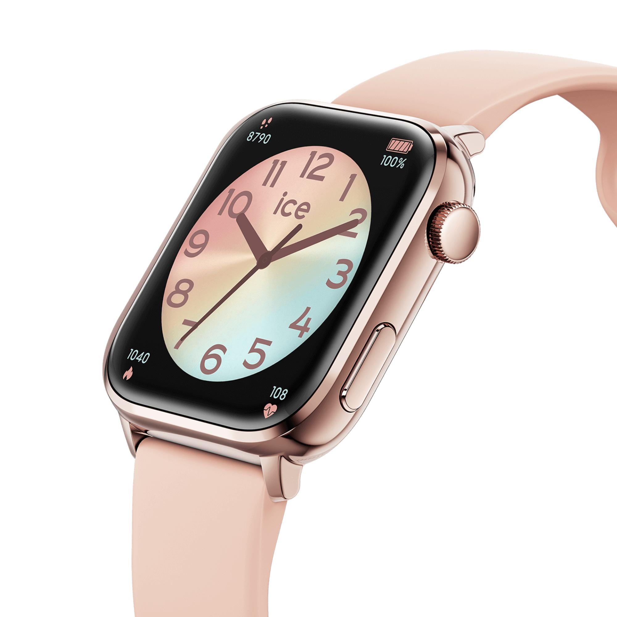 ICE Smart 2.0 Roségold Nude 1.96 AMOLED Digitaluhr 022538