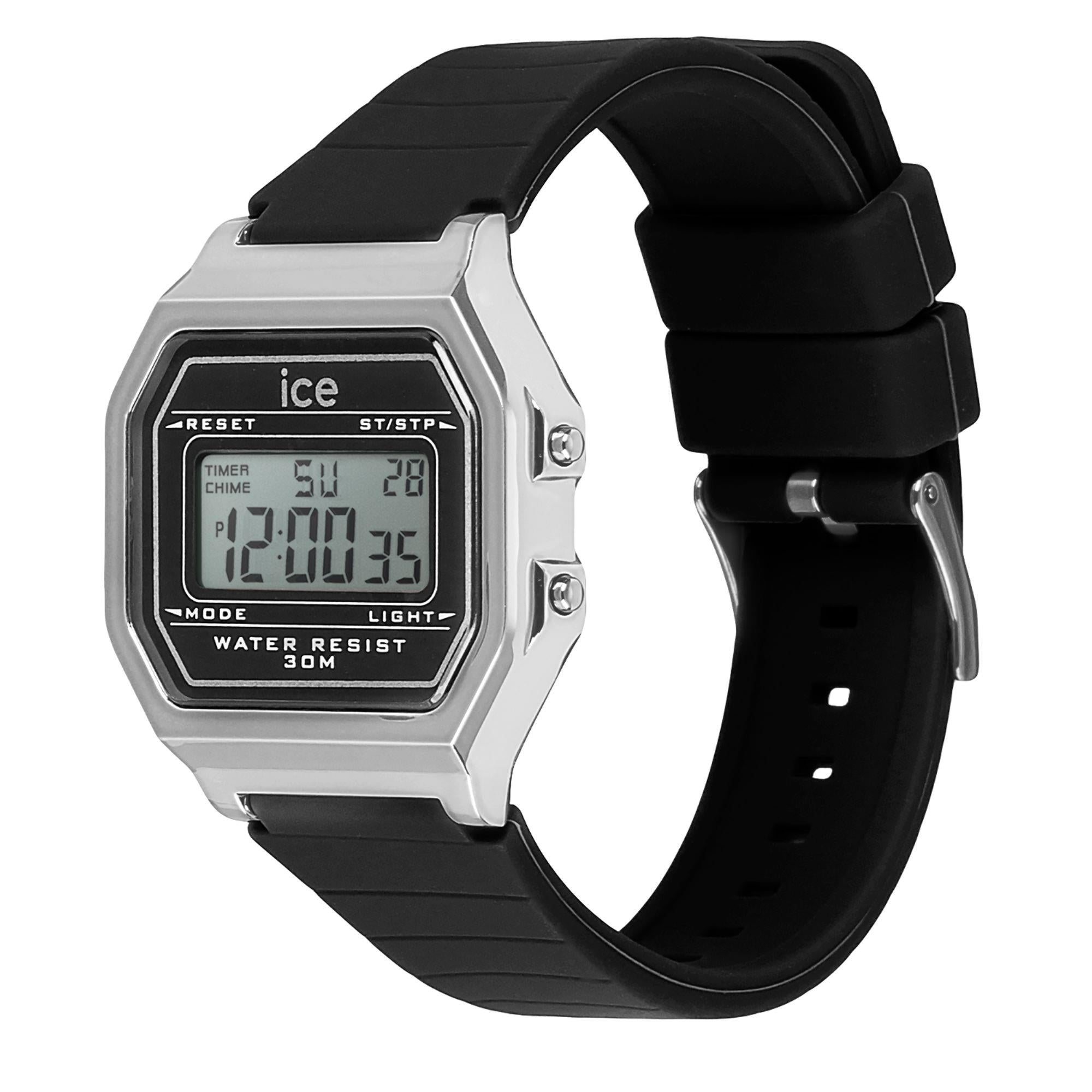 ICE Digital Retro Silicone Strap Watch 022063