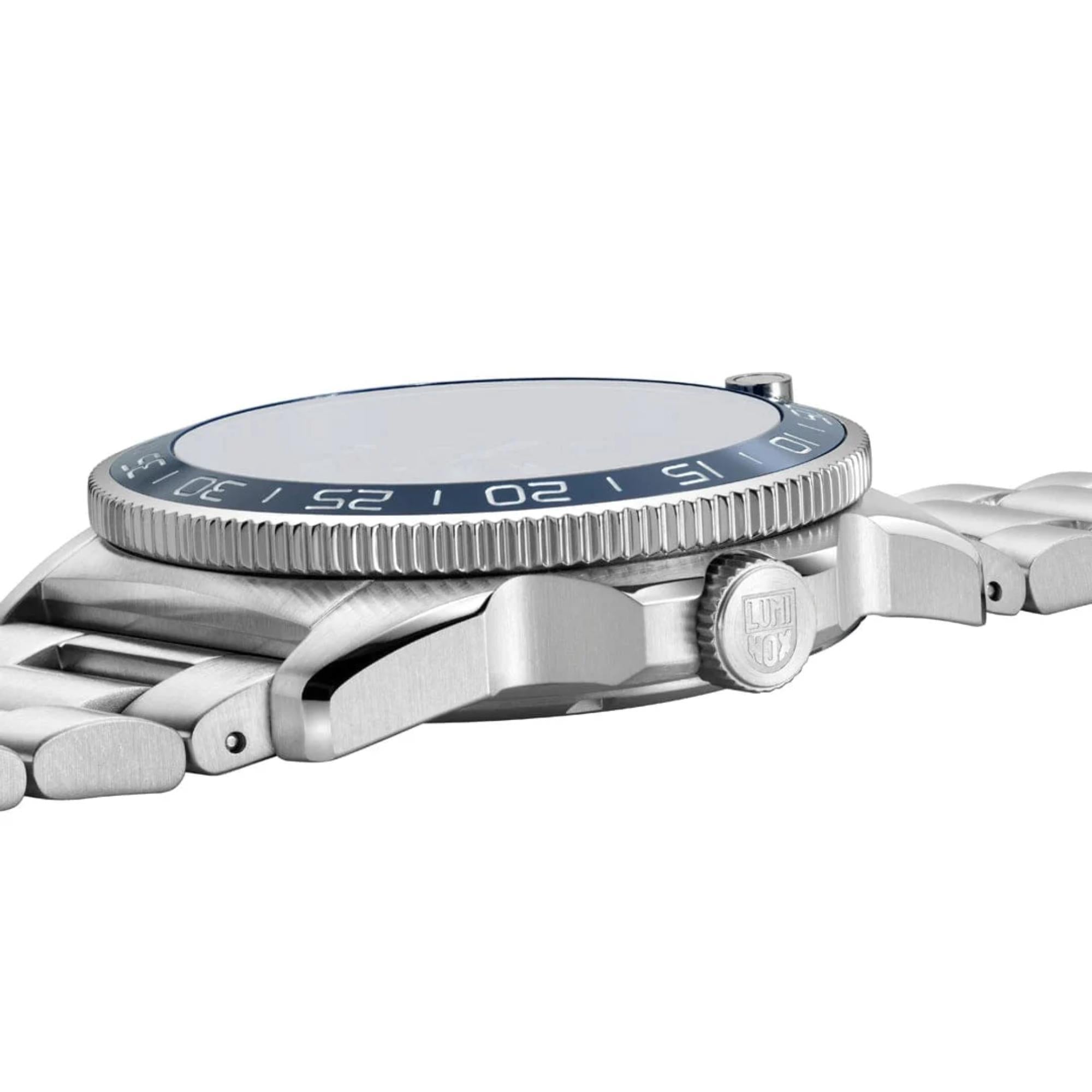 Luminox Pacific Diver Automatik-Uhr aus Edelstahl mit blauem Zifferblatt für Herren XS.3104