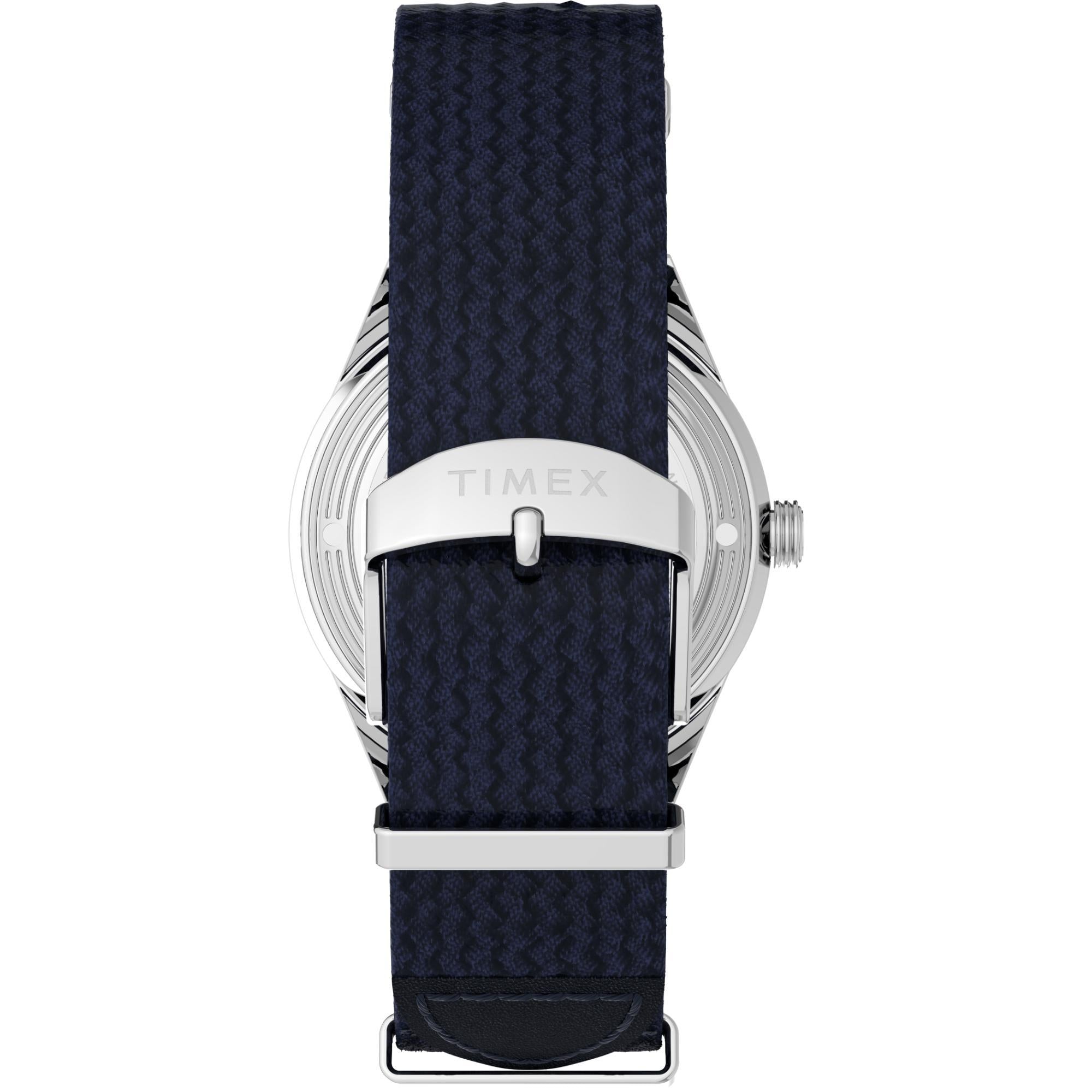 Timex Marlin 38mm White Dial Fabric Mens Automatic Watch TW2V72300