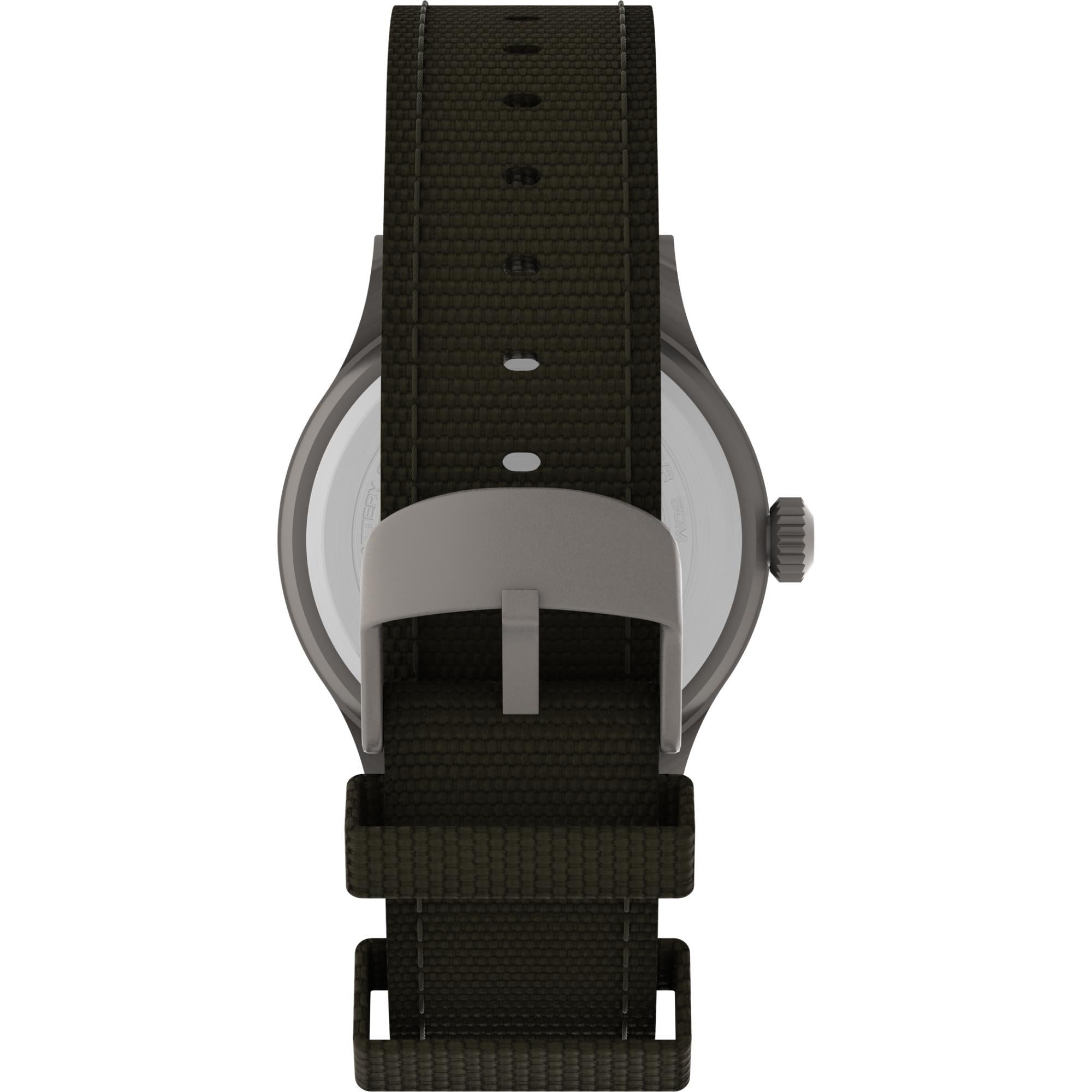 Timex Expedition 40mm Green Dial Fabric Mens Quartz Watch T49961