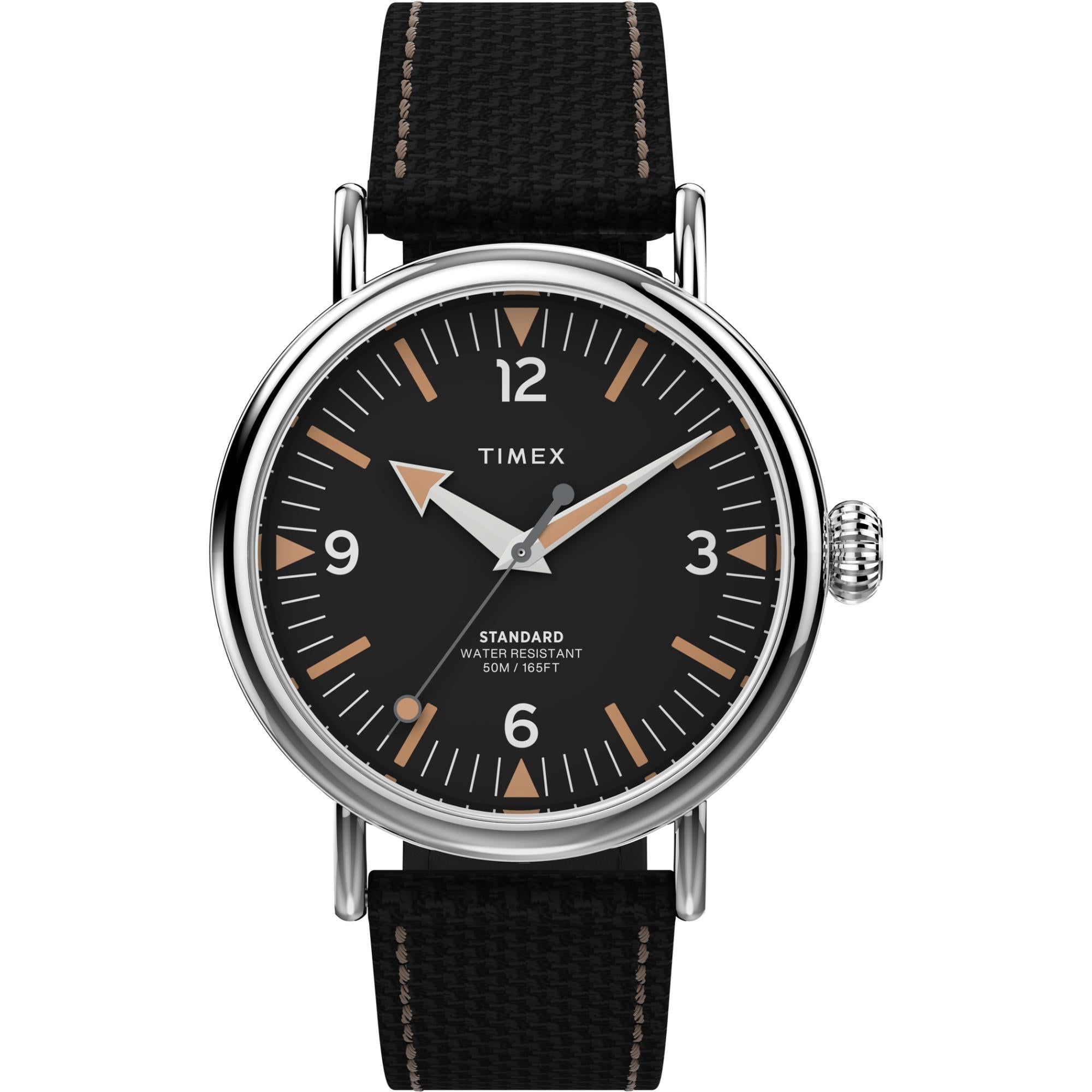 Timex Waterbury Standard Black Dial Men’s Watch TW2V44000