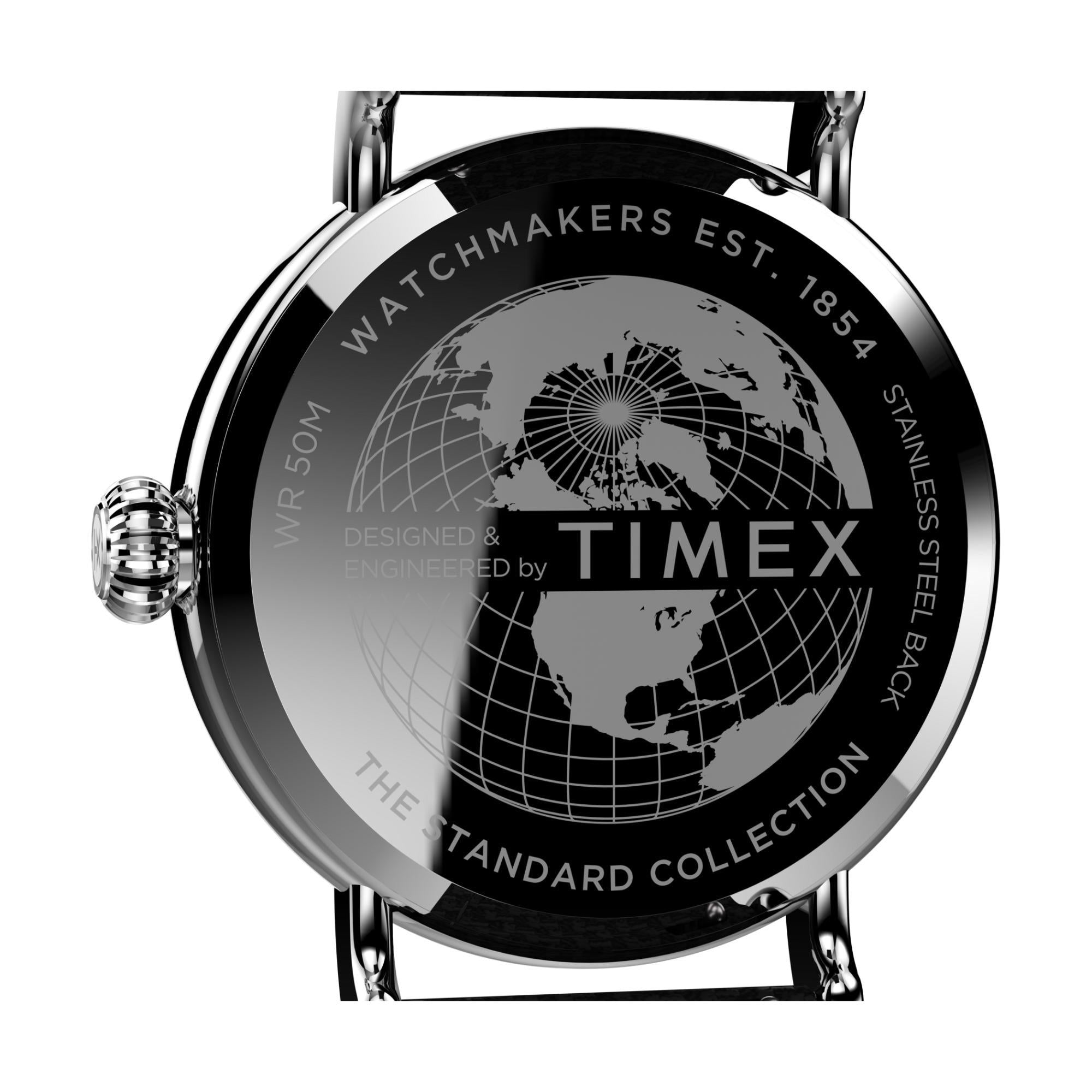 Timex Waterbury Standard Black Dial Men’s Watch TW2V44000