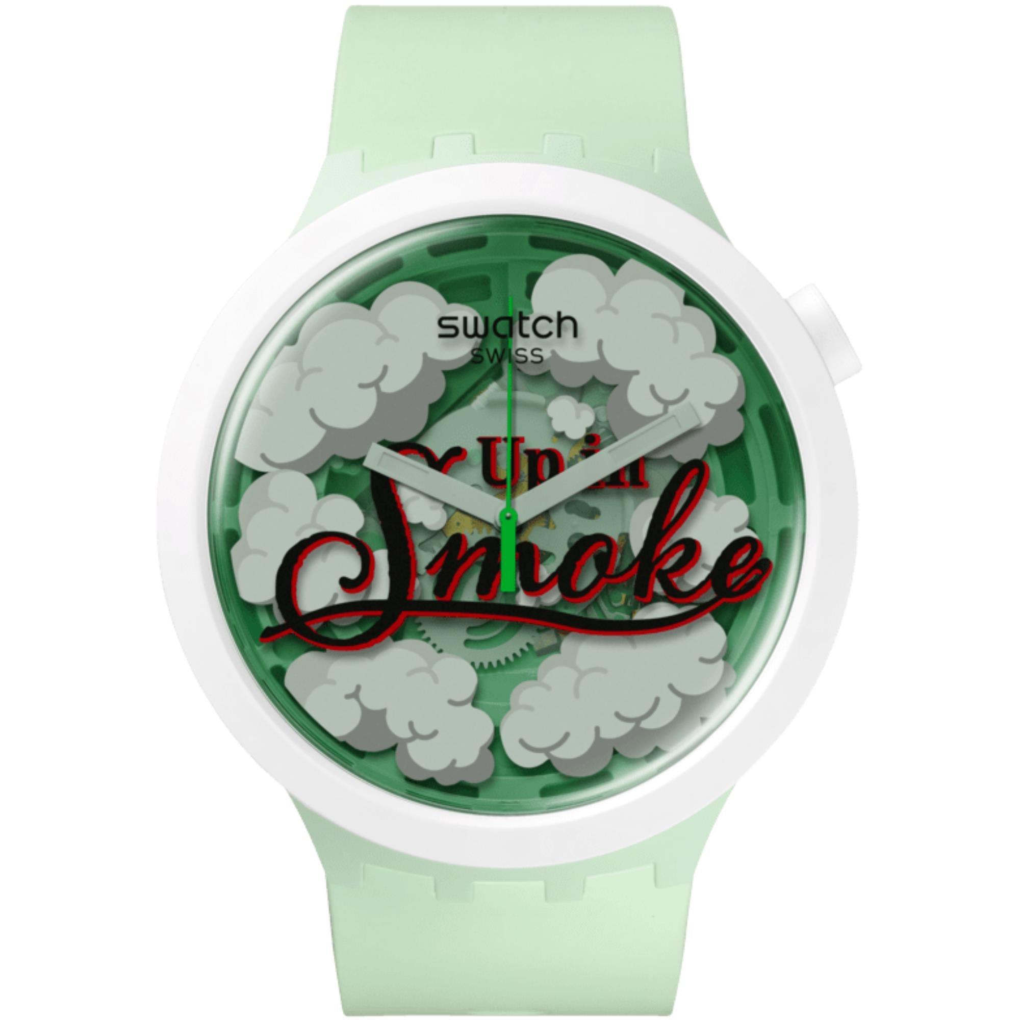 Swatch Big Bold Up in Smoke Cheech & Chong Uhr SB03Z103