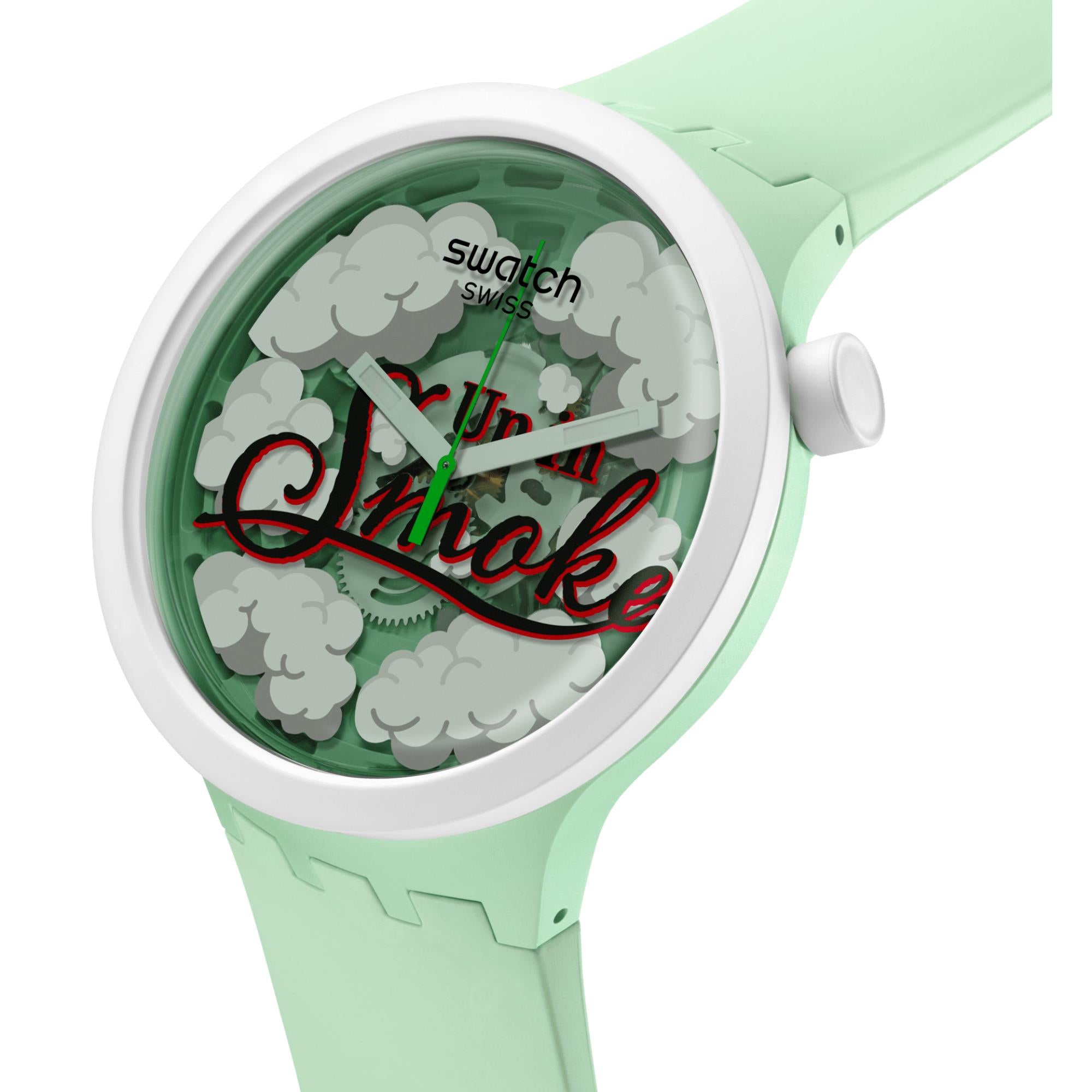 Swatch Big Bold Up in Smoke Cheech & Chong Uhr SB03Z103