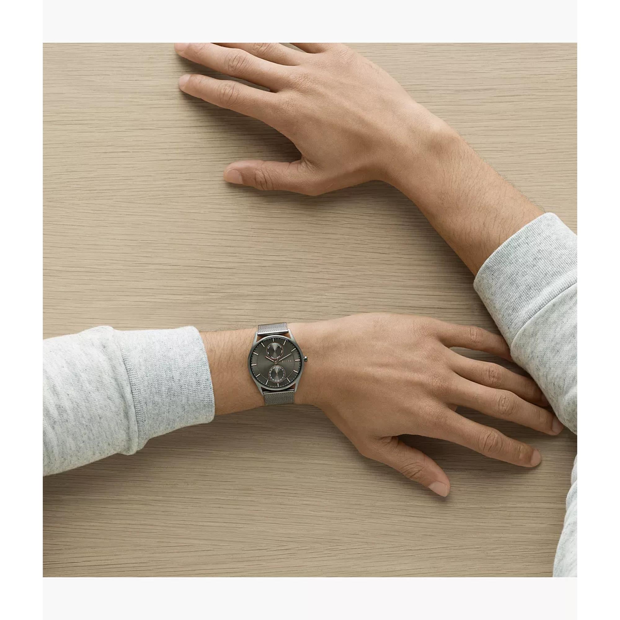 Skagen Holst Multifunktion Anthrazit Zifferblatt Herrenarmbanduhr SKW6180
