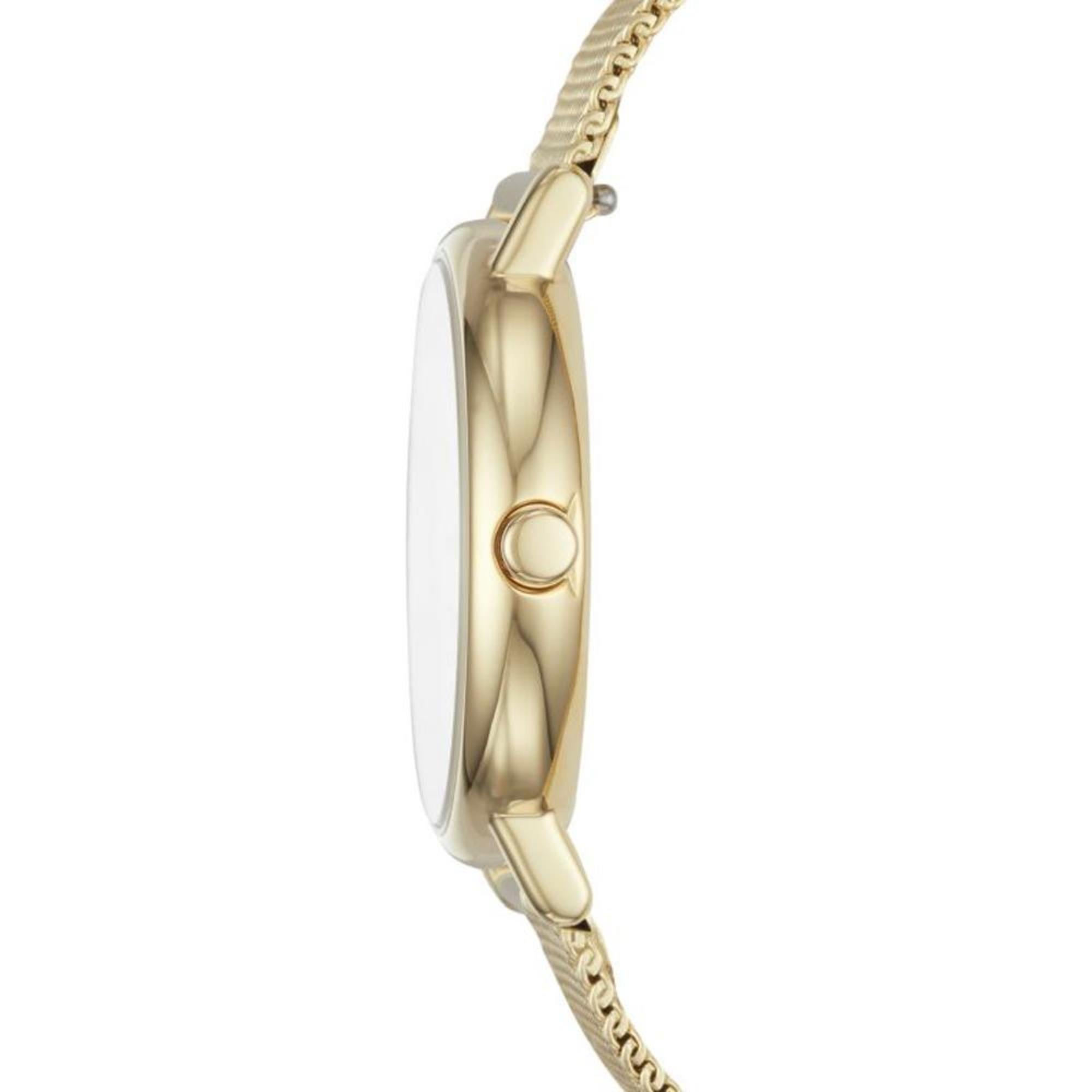 Skagen Signatur Lille 30mm Weißes Silberzifferblatt Stahl Damenquarzuhr SKW2693