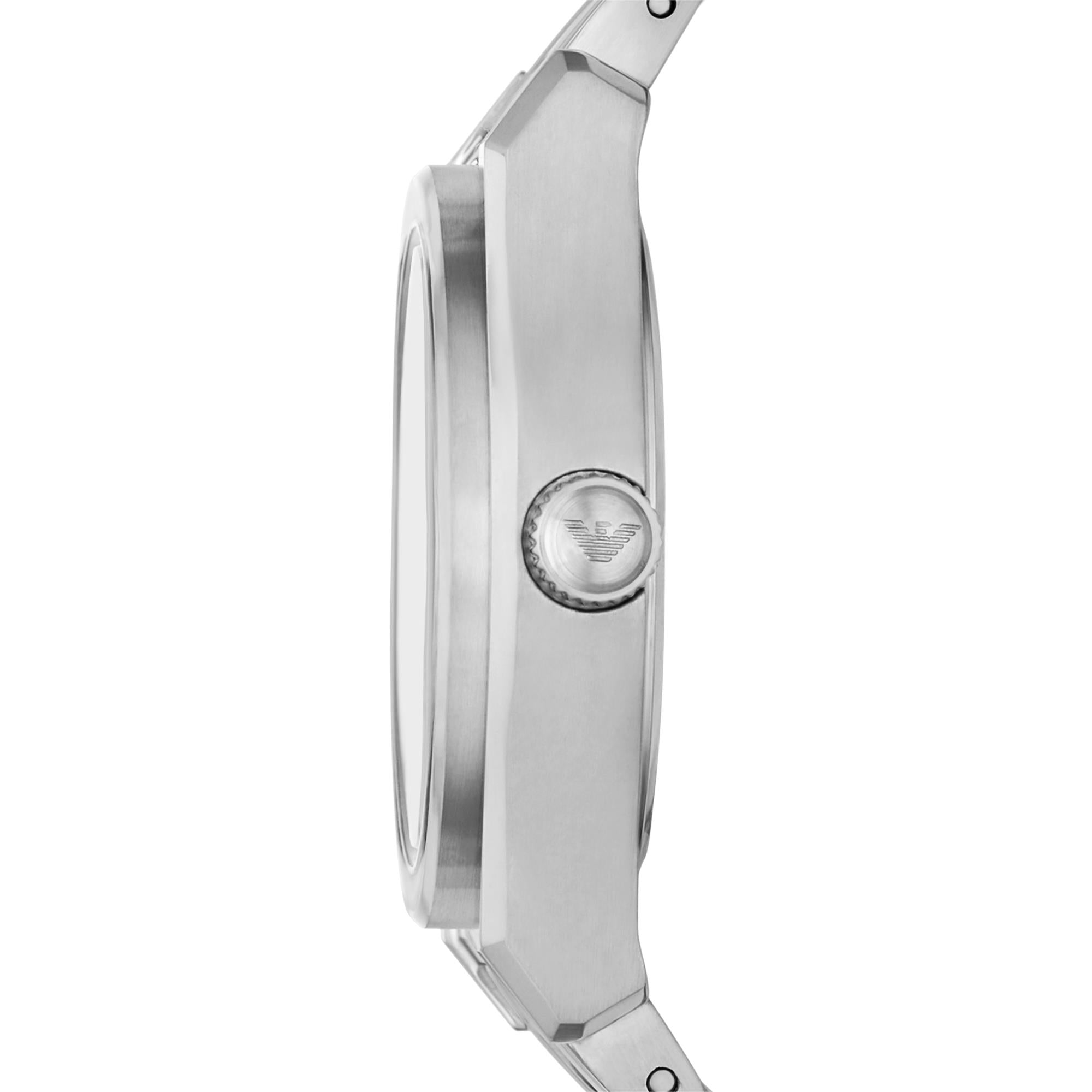 Emporio Armani Federica 32mm Perlmutt Zifferblatt Stahl Damen Quarz Uhr AR11557
