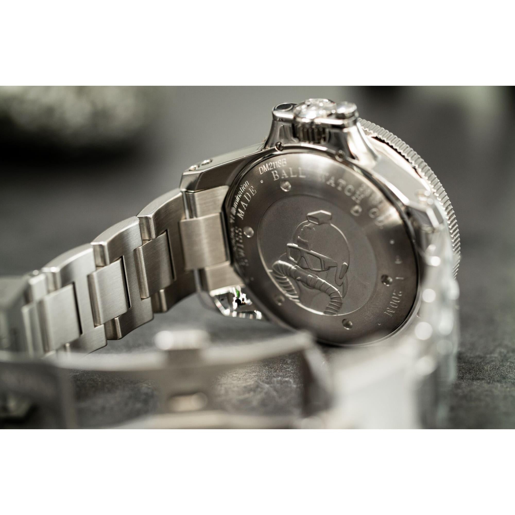 BALL Engineer Hydrocarbon Original Black Dial Stainless Steel Men’s Watch DM2118B-SCJ-BK - WatchNation