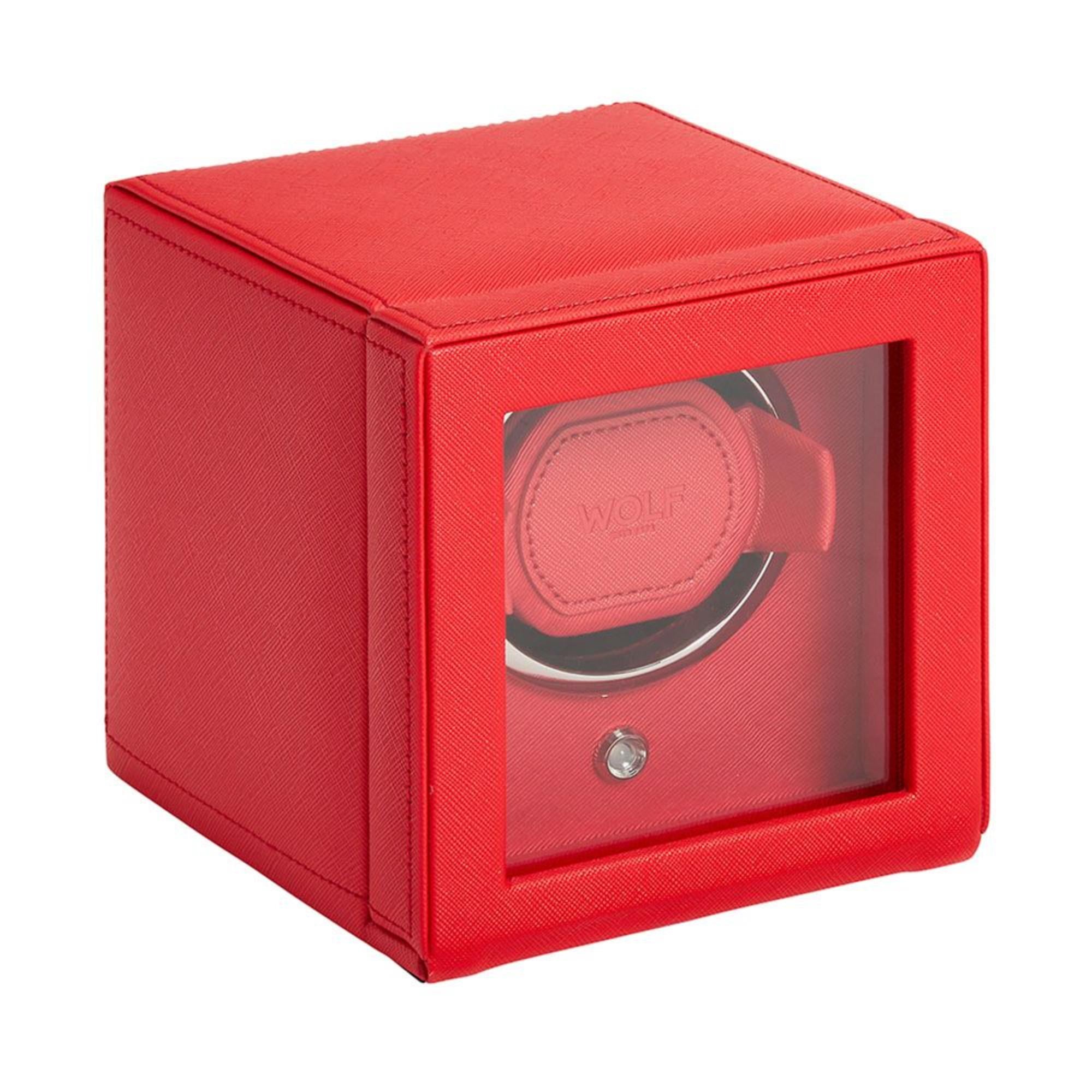 WOLF Cub Tutti Frutti Single Red Watch Winder Bold Red 461172