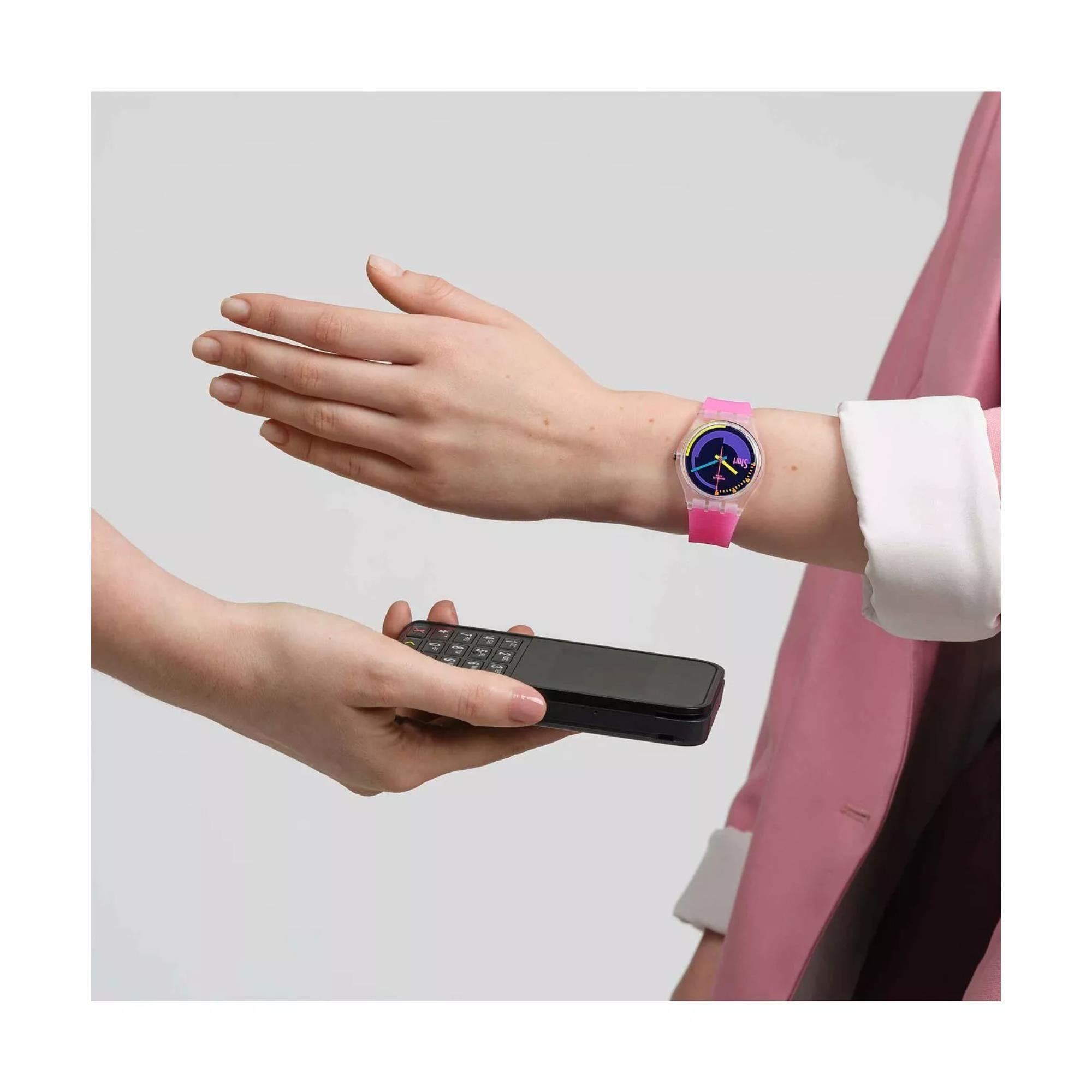 Swatch Multicolor Podium PAY! Uhr SO28K112-5300