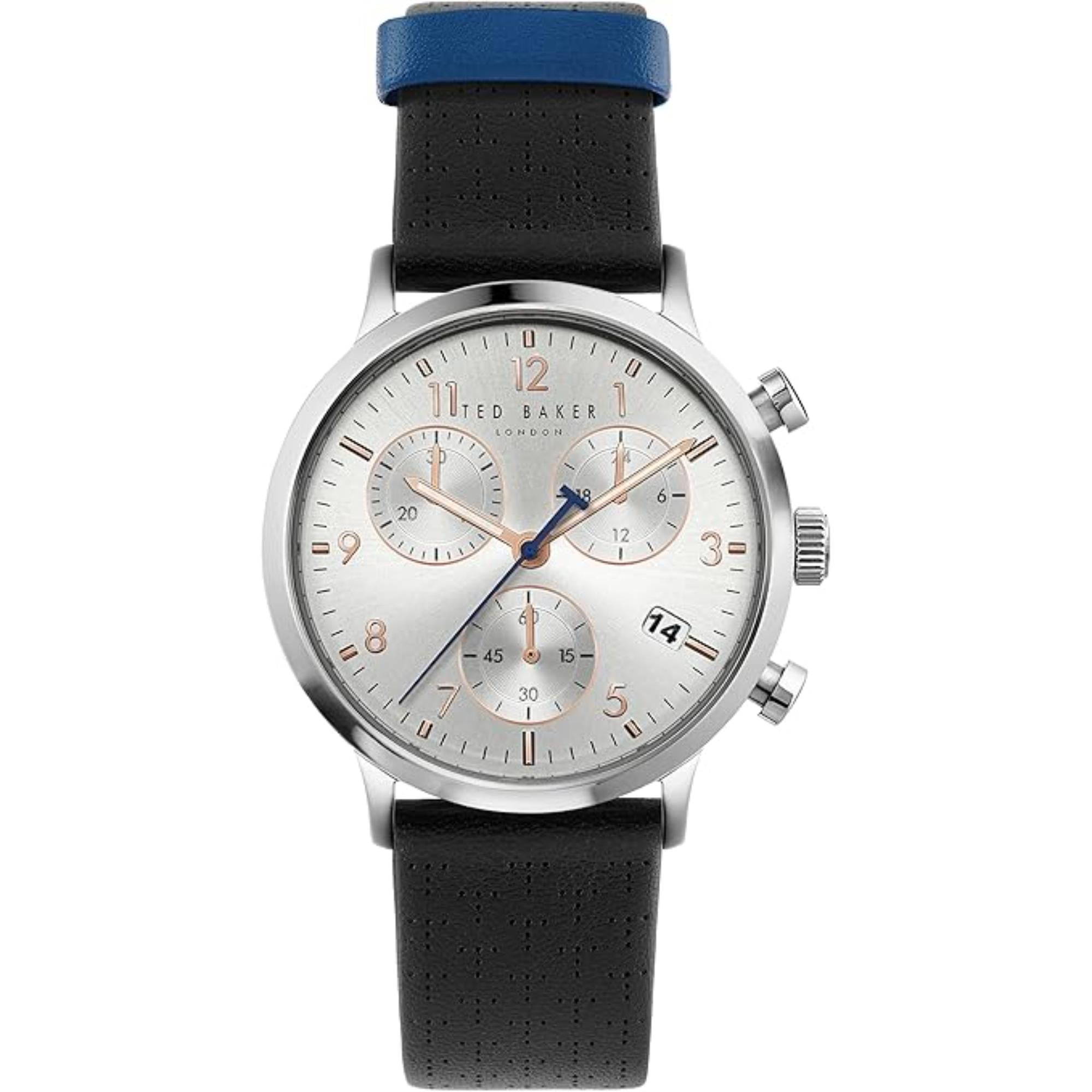 Ted Baker Gents Black Eco-Leather Men's Watch BKPCSS3019I