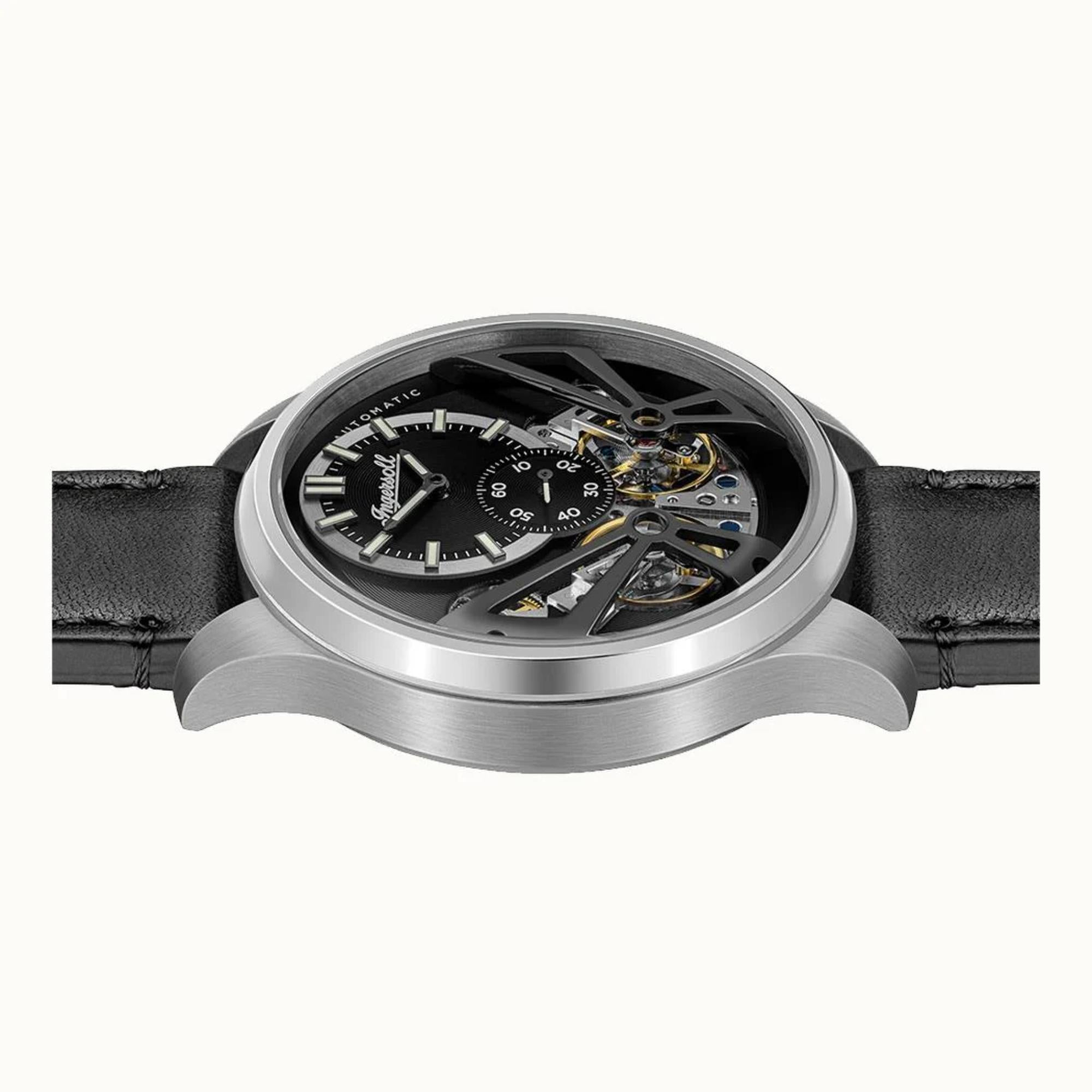 Ingersoll 1892 The Naismith Automatic Black Dial Men's Watch I16101