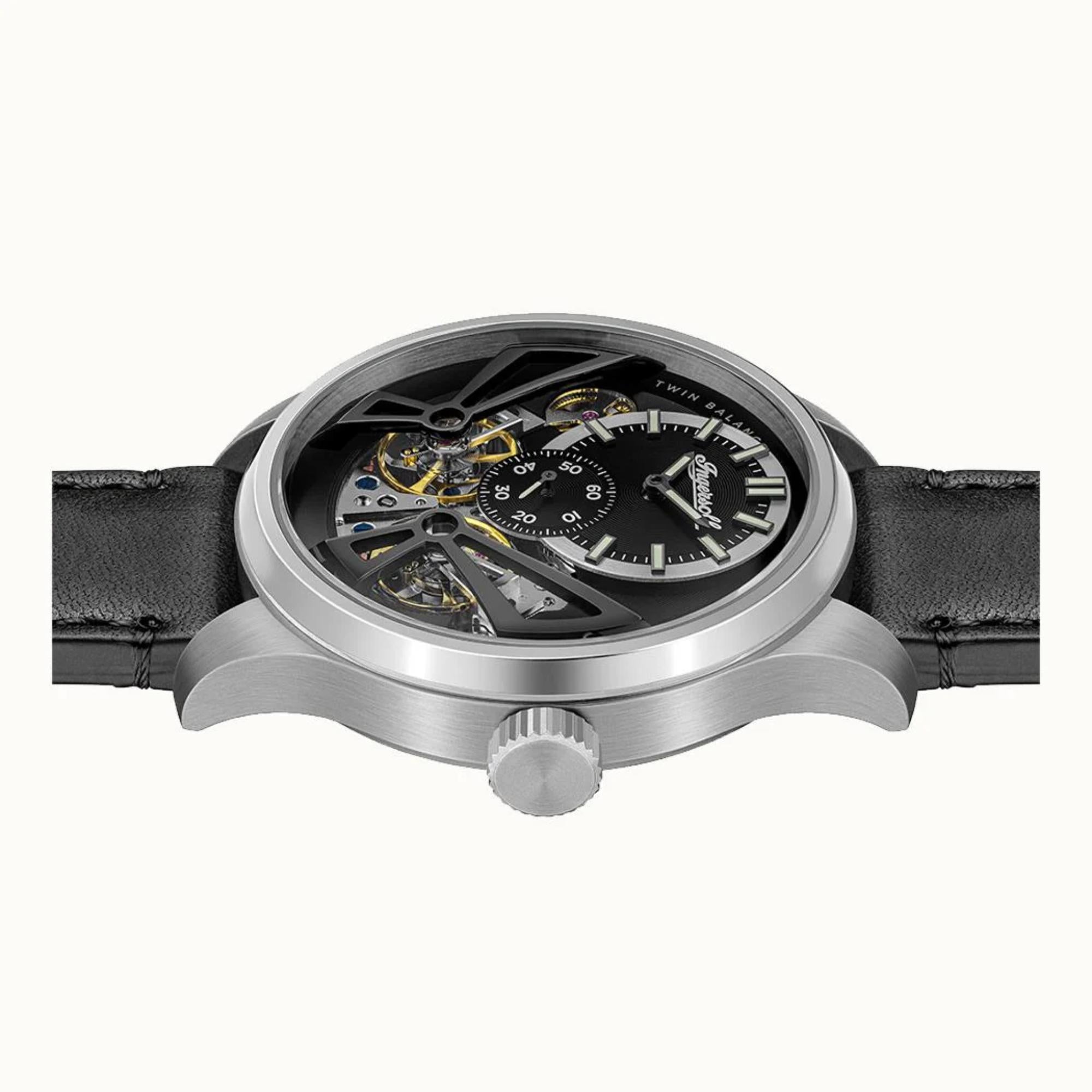 Ingersoll 1892 The Naismith Automatic Black Dial Men's Watch I16101