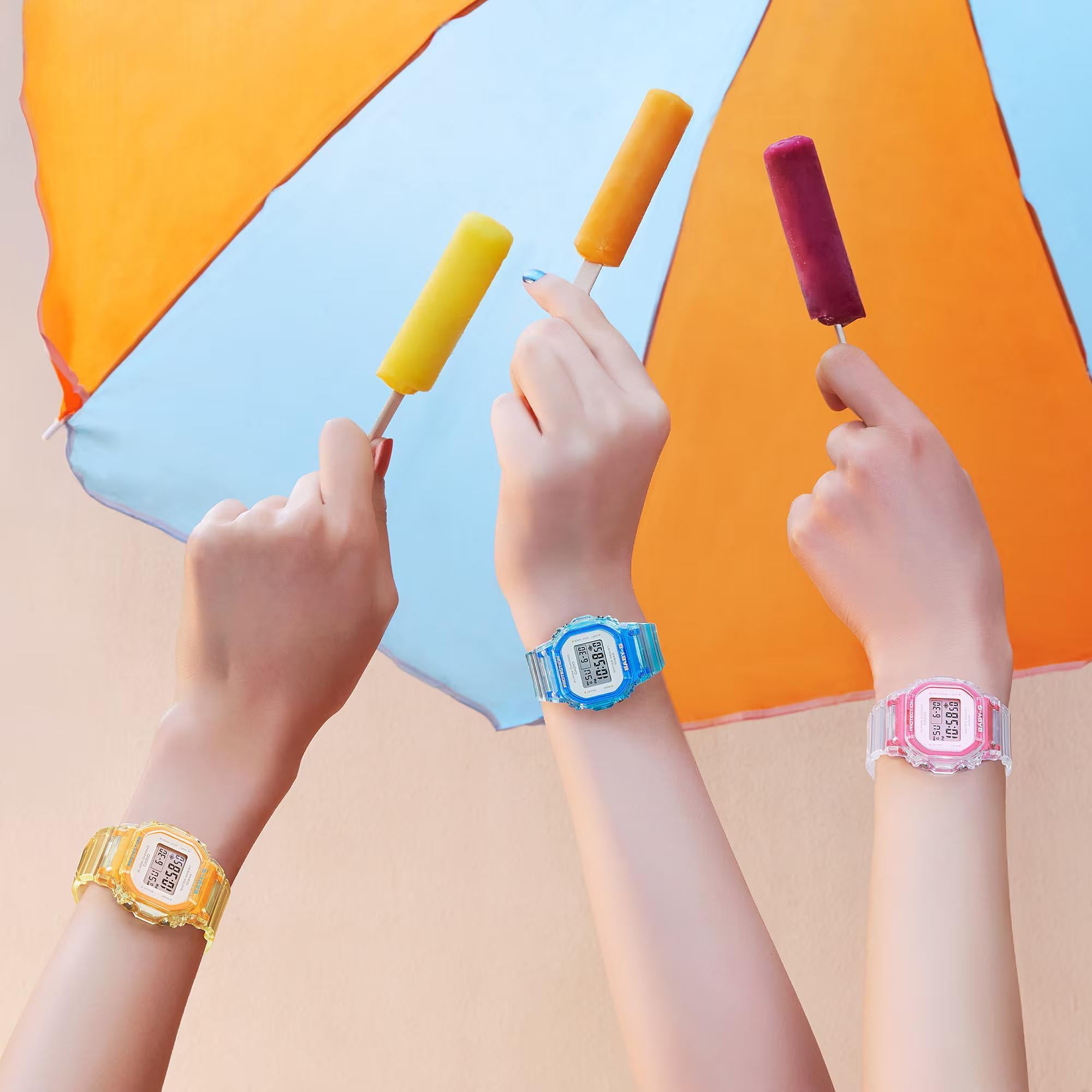 Casio G-Shock Baby-G Summer Jelly Digital Resin Strap Watch BGD-565SJ-7ER