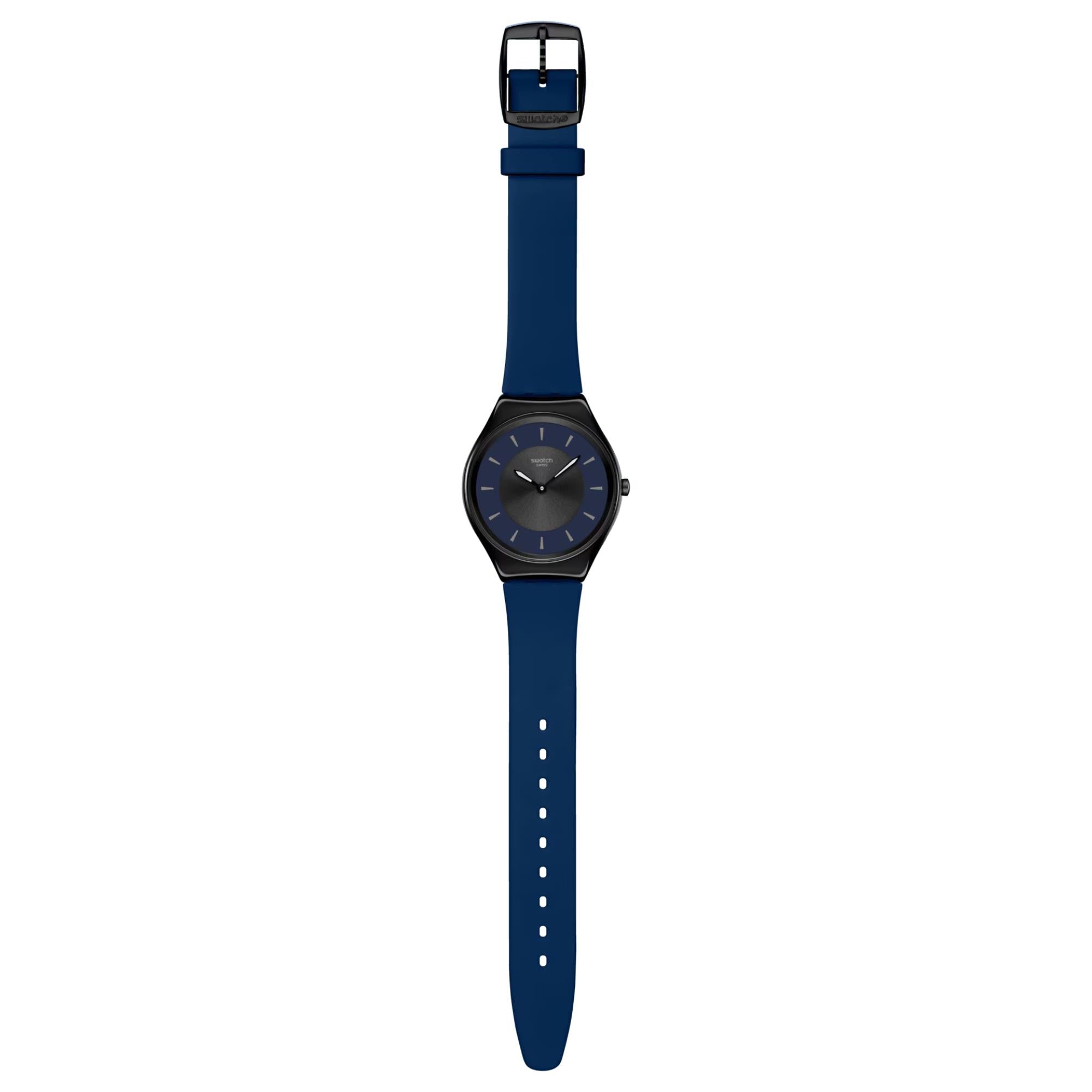 Swatch Duet At Dusk Black Dial Silicone Watch SYXB108