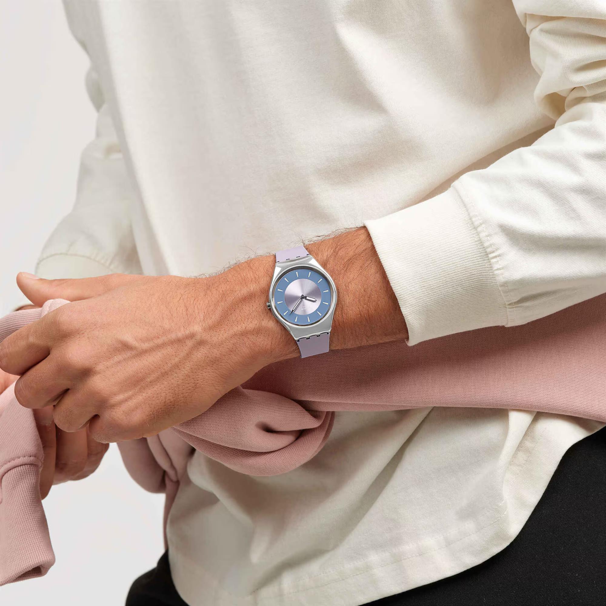 Swatch Lyrically Lavender Lilac Dial Unisex Watch SYXS157