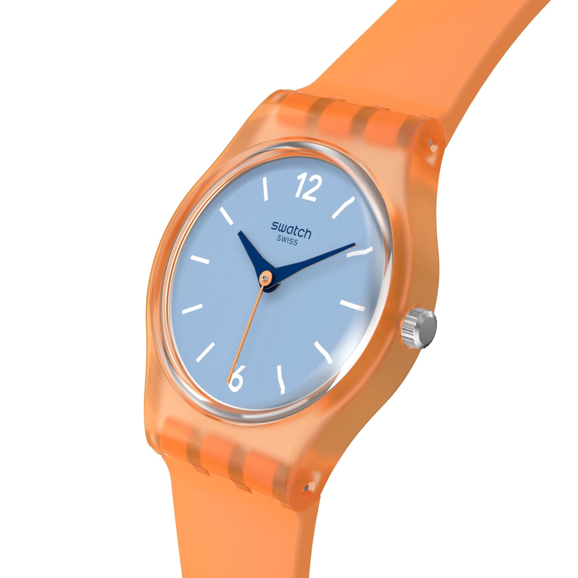 Swatch View From A Mesa Blue Dial Watch LO116