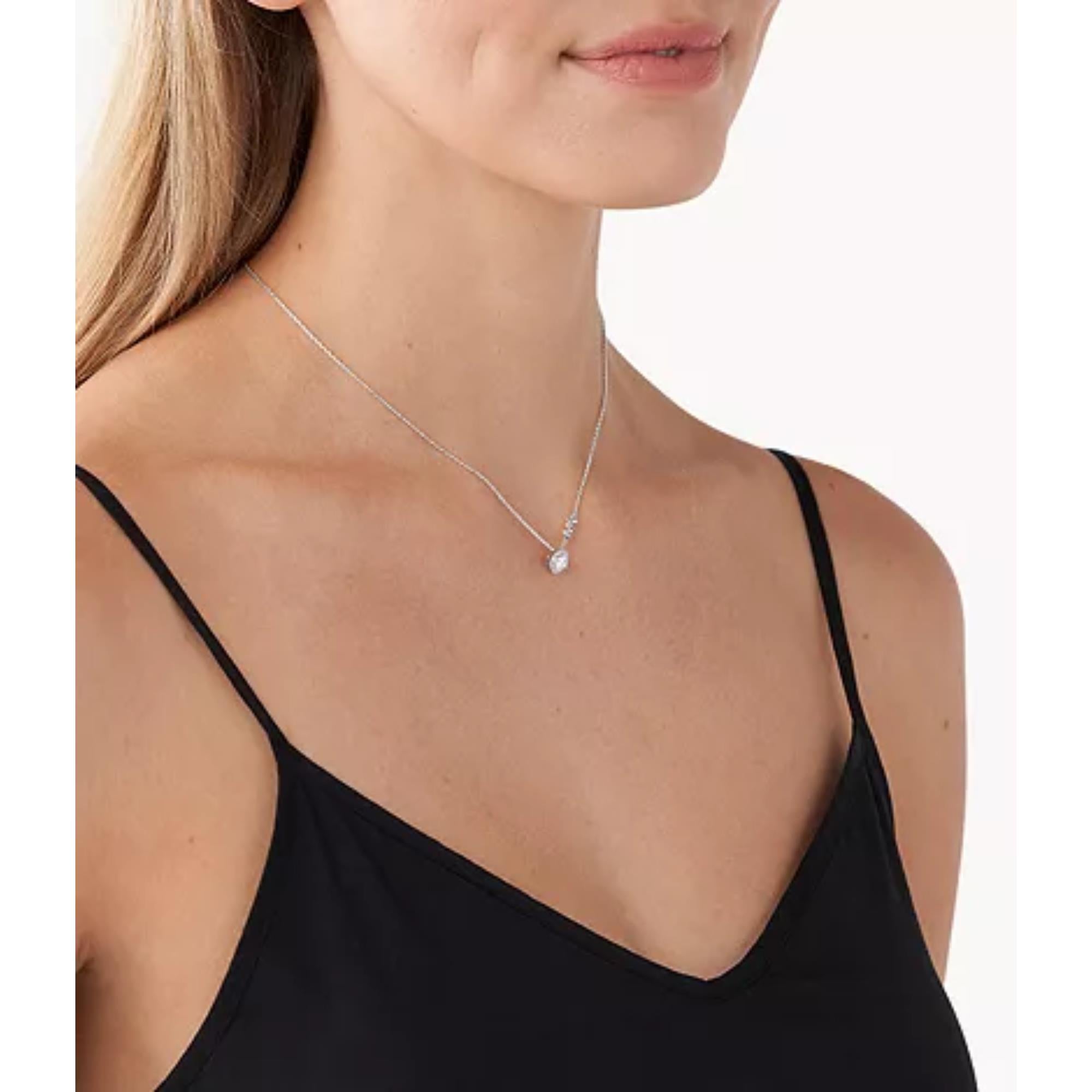 Michael Kors CZ Pendant Women's Necklace MKC1208AN040