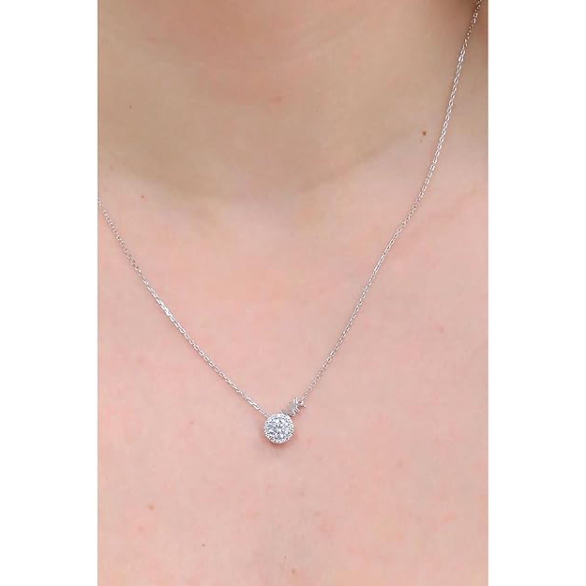 Michael Kors CZ Pendant Women's Necklace MKC1208AN040