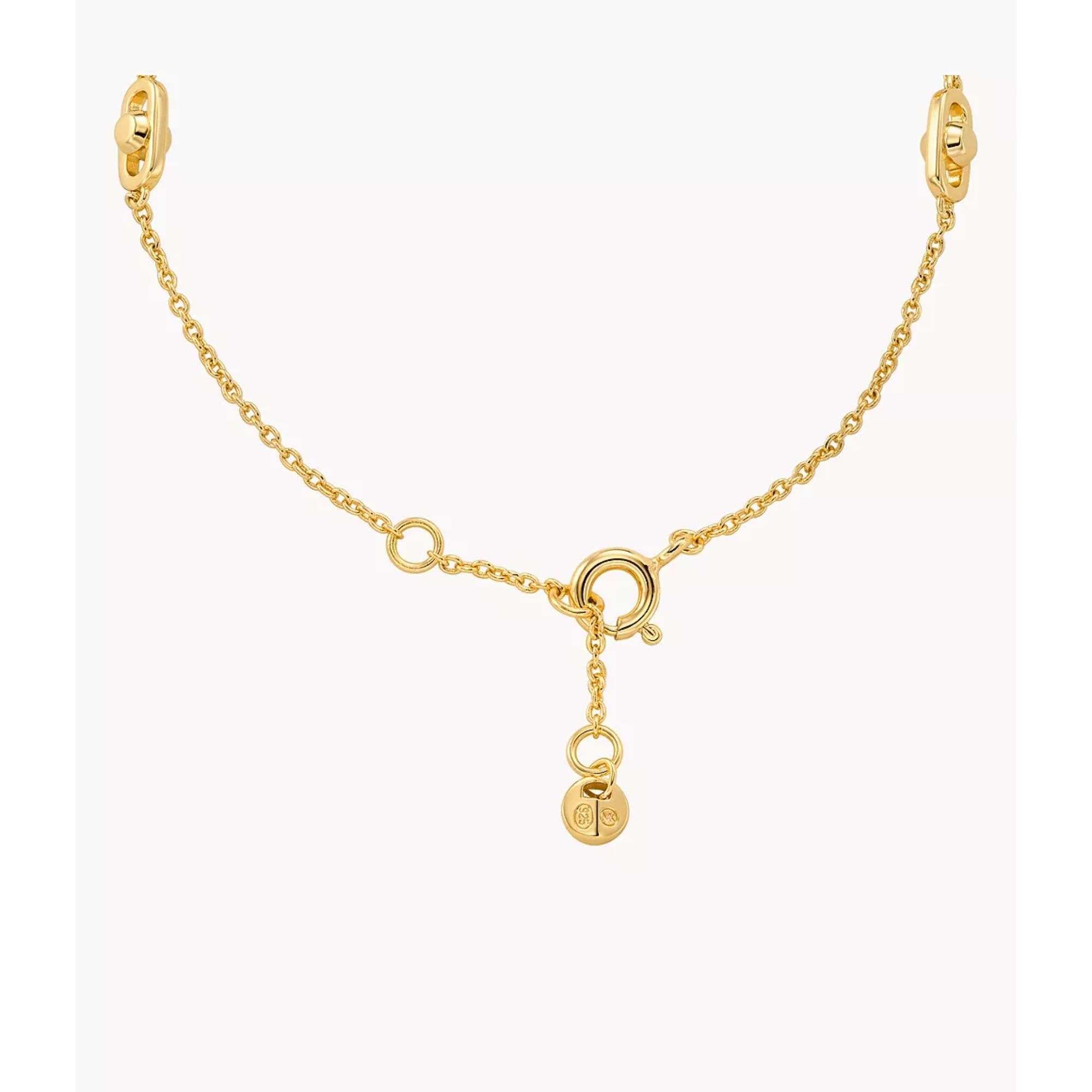 Michael Kors 14K Gold-Plated Women's Bracelet MKC173600710