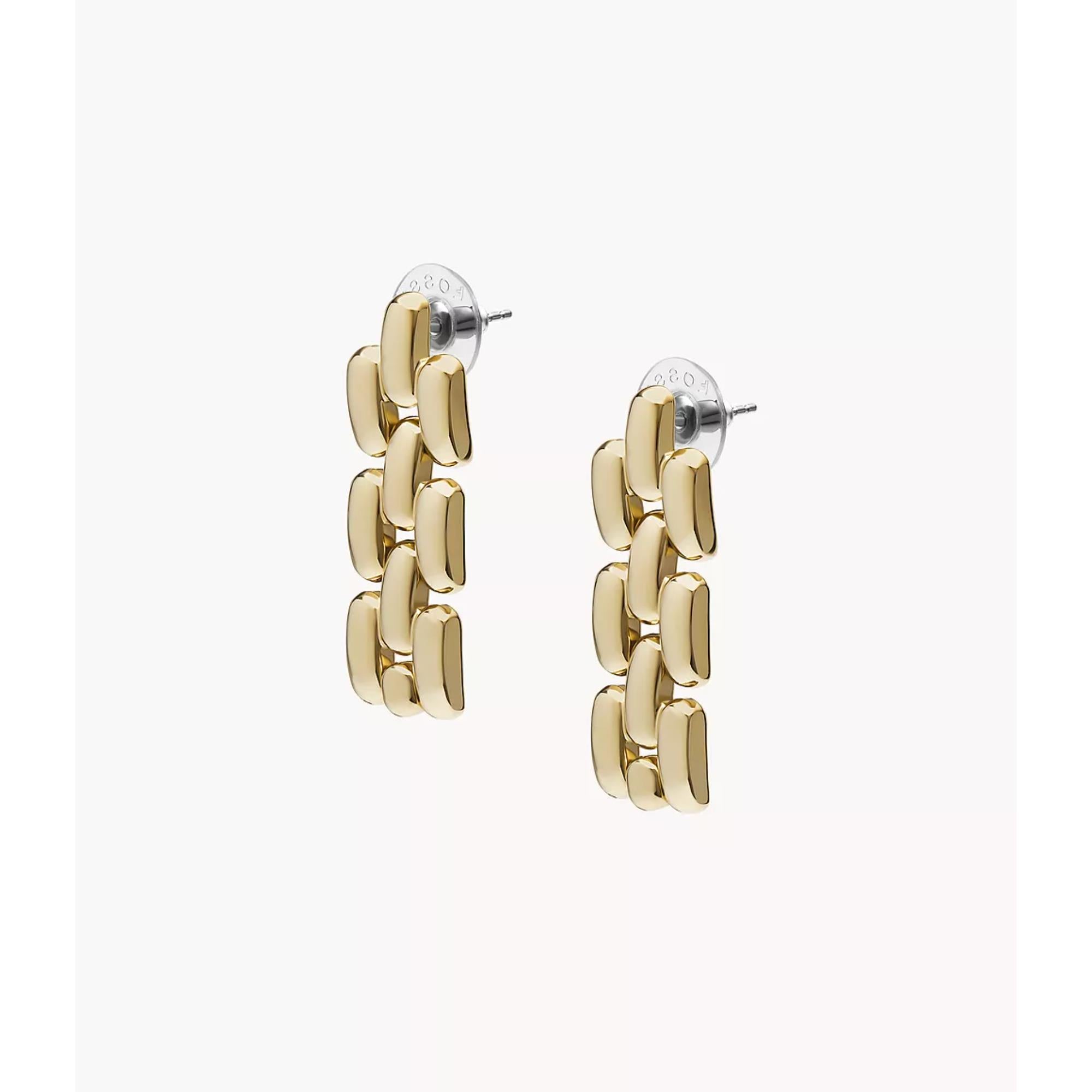 Fossil Arden Watch Links Women's Earrings JF04786710