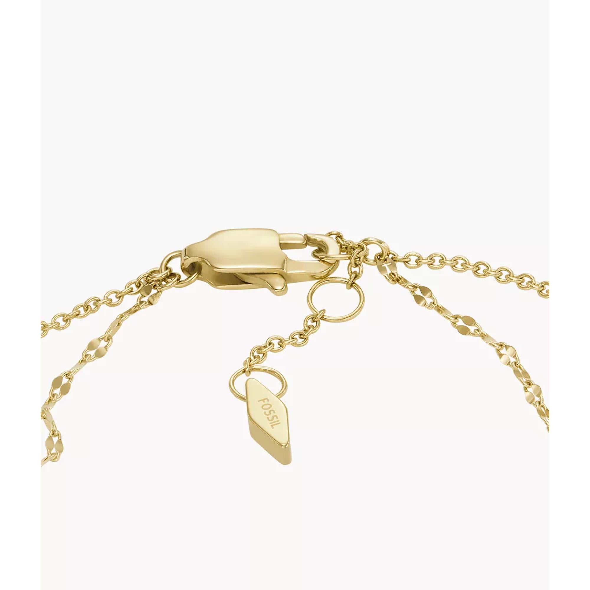 Fossil Mother-of-Pearl Chain Ladies Bracelet JF04317710