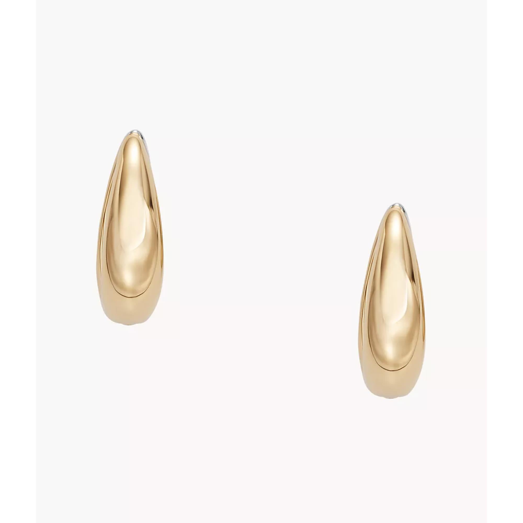 Skagen SKJ1819998 Linje Modern Two-Tone Women's Earrings