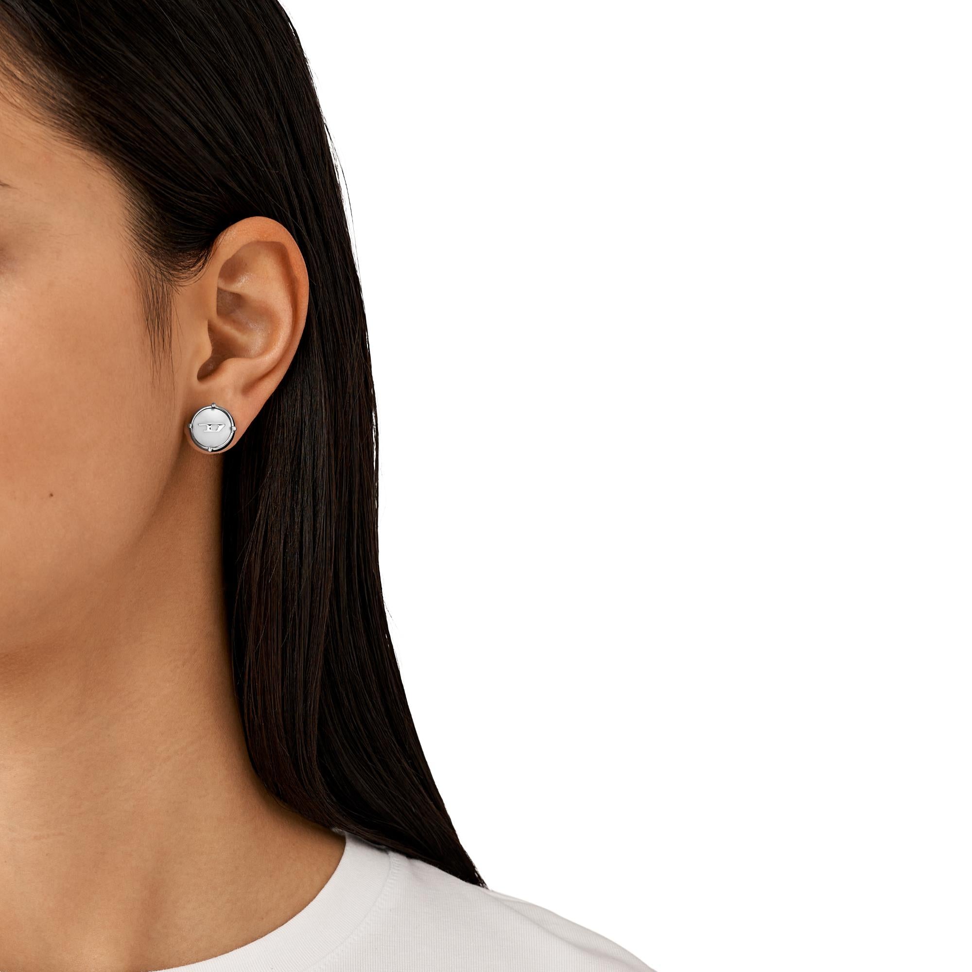 Diesel Unisex Stainless Steel Stud Earring - DX1495040